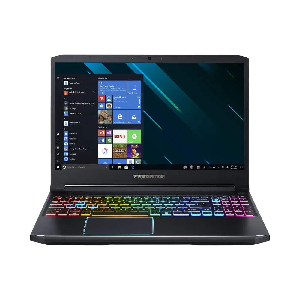 Acer Predator Helios 300  15.6" Gaming Laptop, Intel Core i7-9750H, 16GB RAM, 512GB SSD