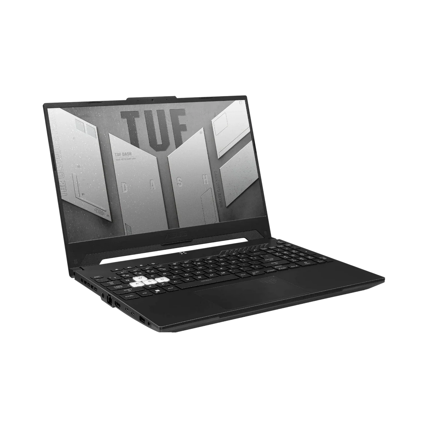 ASUS TUF Dash F15 15.6" Laptop, Intel Core i5-12450H, NVIDIA RTX 3050 Ti, 8GB DDR5 RAM, 512GB SSD (Off Black)