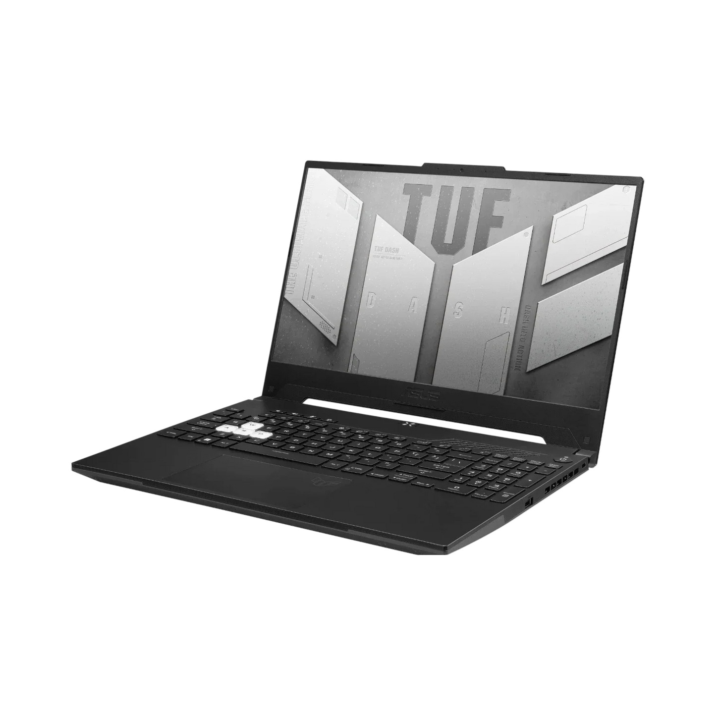 ASUS TUF Dash F15 15.6" Laptop, Intel Core i5-12450H, NVIDIA RTX 3050 Ti, 8GB DDR5 RAM, 512GB SSD (Off Black)