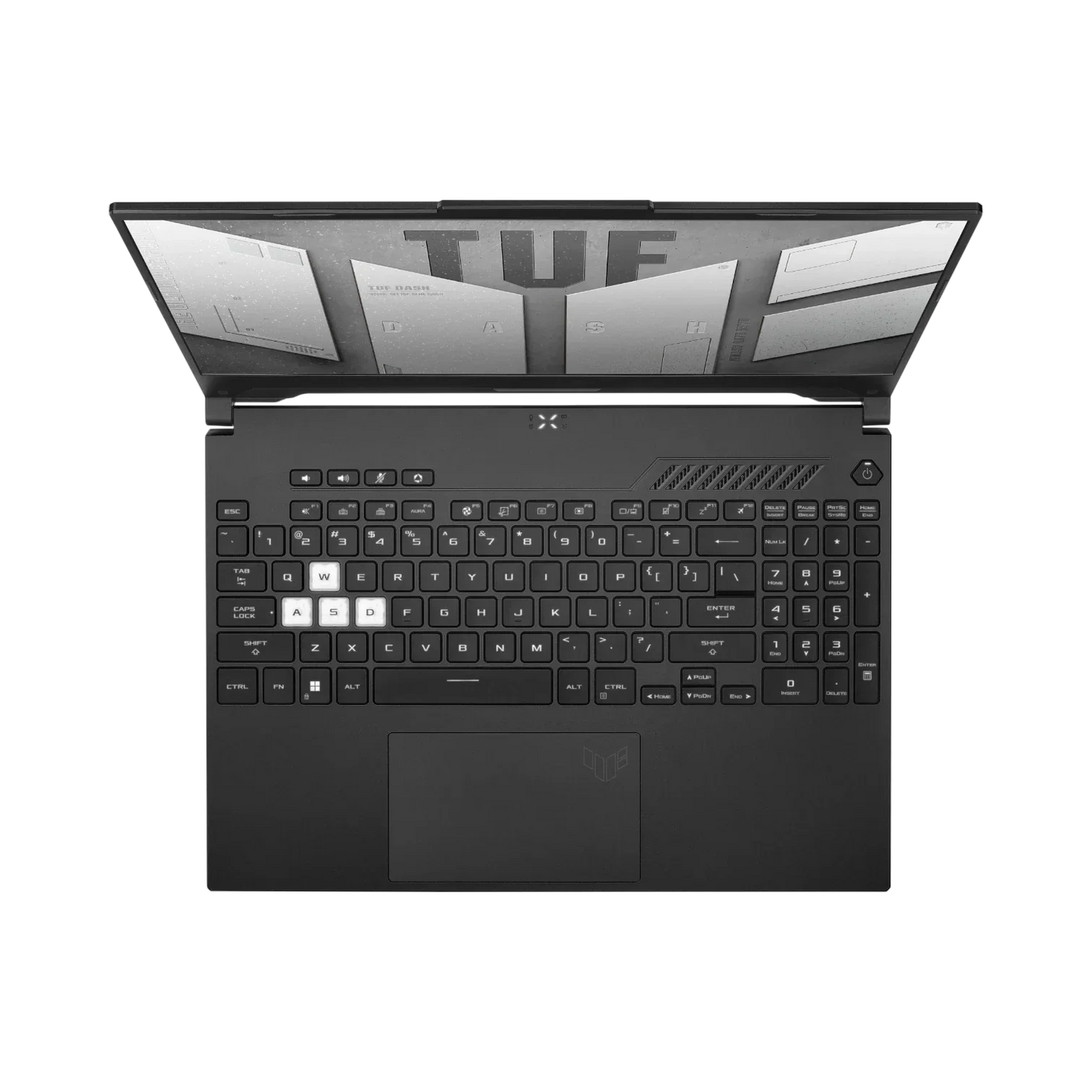 ASUS TUF Dash F15 15.6" Laptop, Intel Core i5-12450H, NVIDIA RTX 3050 Ti, 8GB DDR5 RAM, 512GB SSD (Off Black)