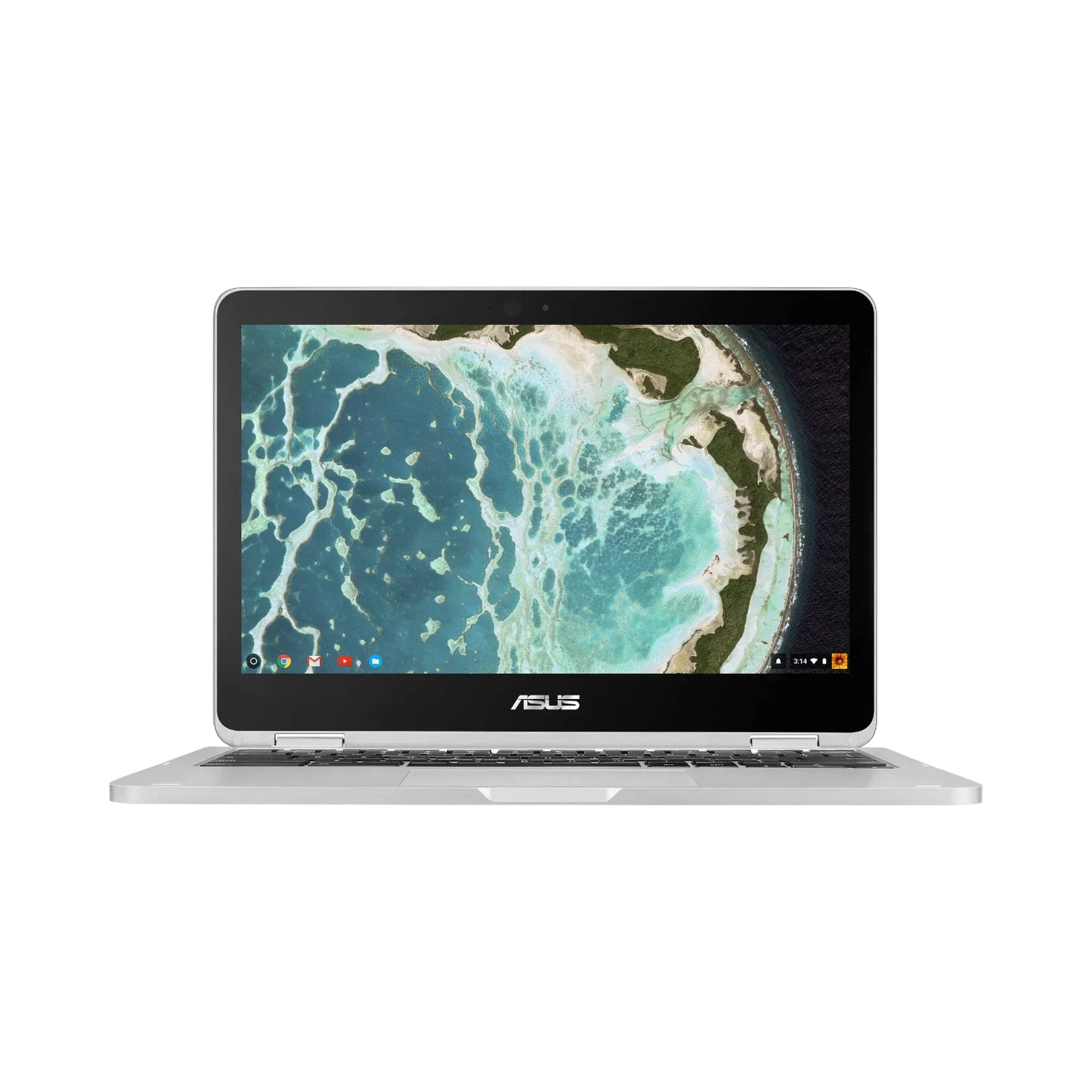 ASUS C302CA-DH54 Chromebook Flip 12.5" Notebook, Intel Core m5-6Y54, 4GB RAM, 64GB eMMC