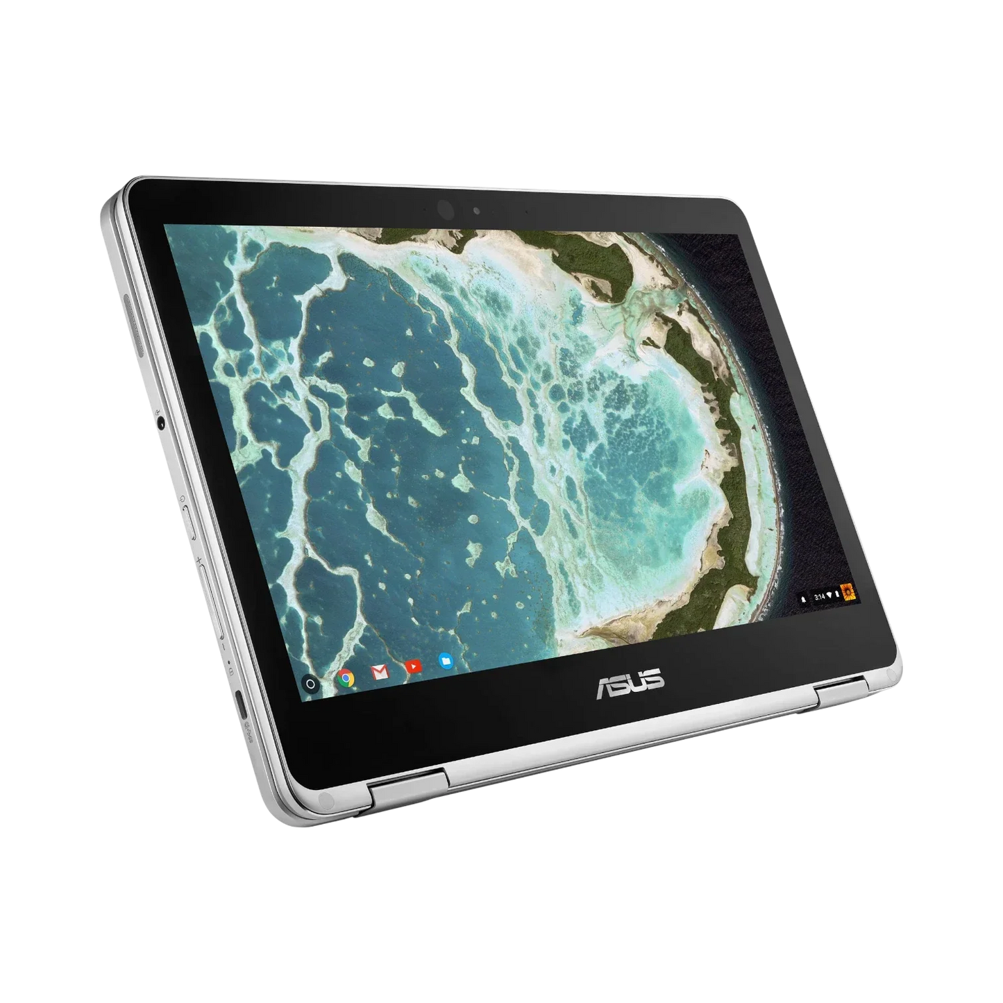 ASUS C302CA-DH54 Chromebook Flip 12.5" Notebook, Intel Core m5-6Y54, 4GB RAM, 64GB eMMC