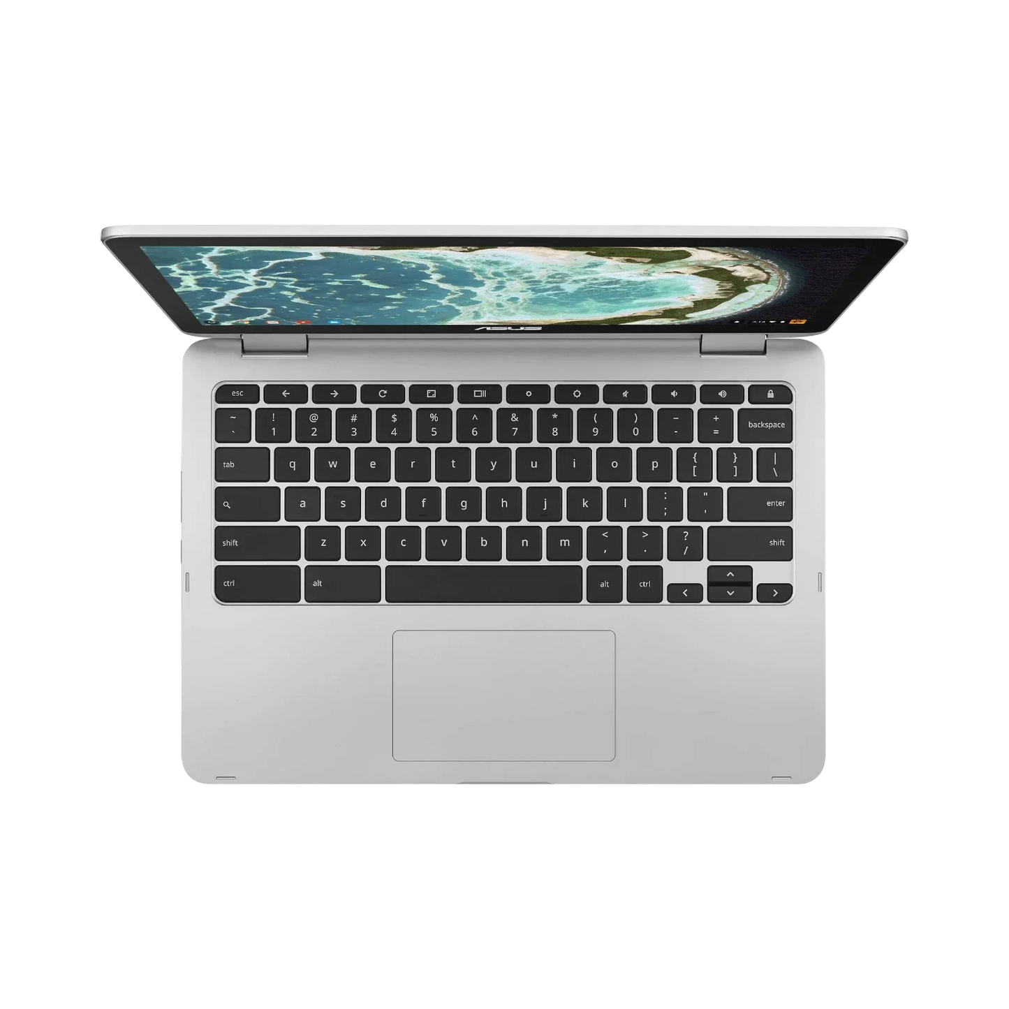 ASUS C302CA-DH54 Chromebook Flip 12.5" Notebook, Intel Core m5-6Y54, 4GB RAM, 64GB eMMC