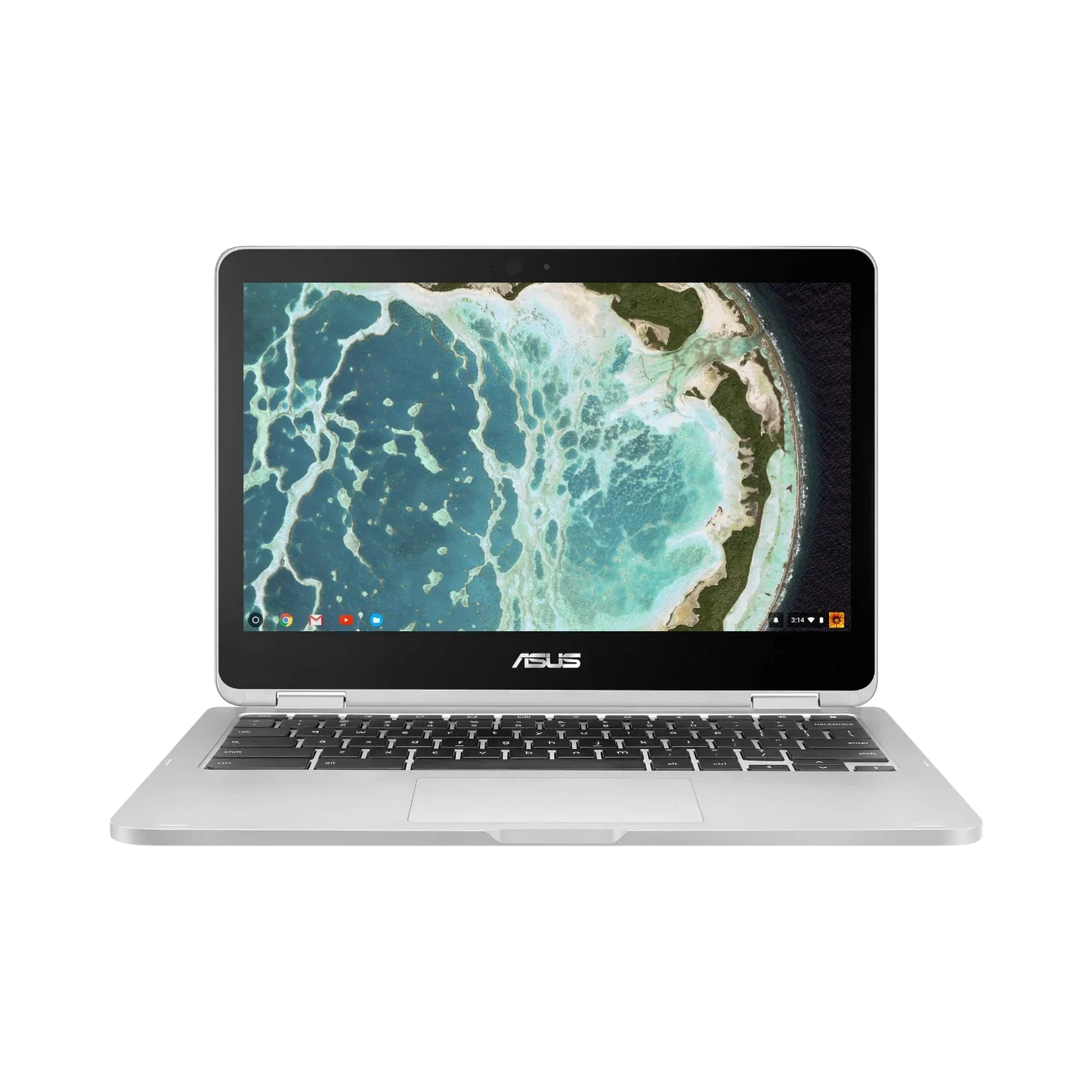 ASUS C302CA-DH54 Chromebook Flip 12.5" Notebook, Intel Core m5-6Y54, 4GB RAM, 64GB eMMC