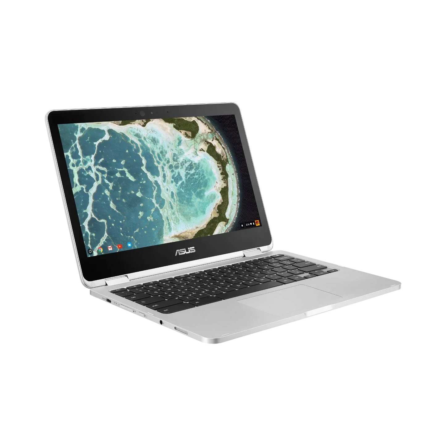 ASUS C302CA-DH54 Chromebook Flip 12.5" Notebook, Intel Core m5-6Y54, 4GB RAM, 64GB eMMC