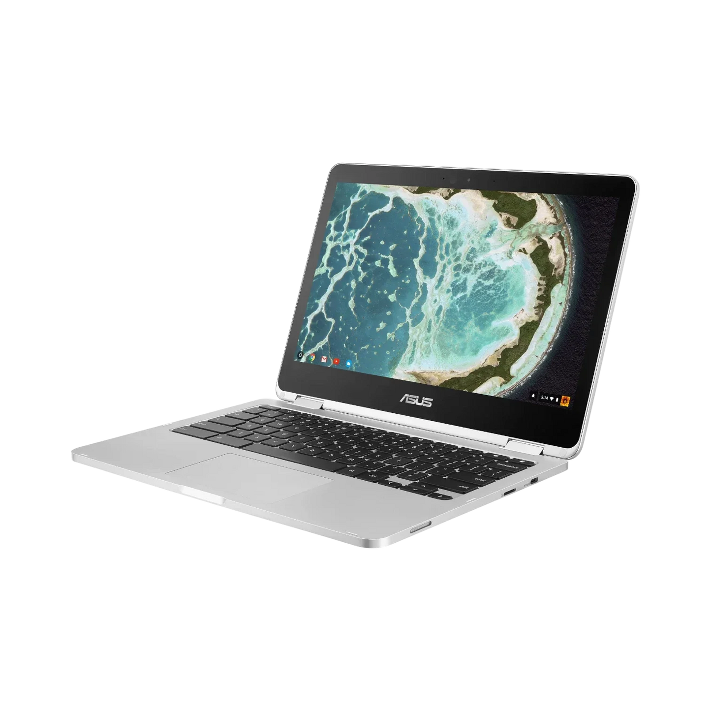 ASUS C302CA-DH54 Chromebook Flip 12.5" Notebook, Intel Core m5-6Y54, 4GB RAM, 64GB eMMC