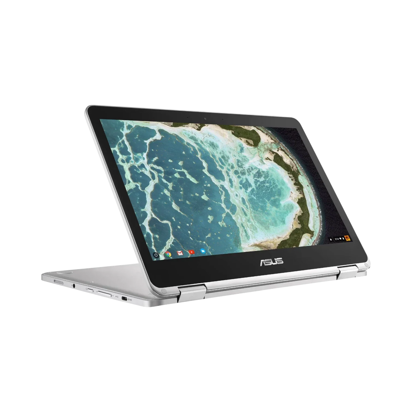 ASUS C302CA-DH54 Chromebook Flip 12.5" Notebook, Intel Core m5-6Y54, 4GB RAM, 64GB eMMC