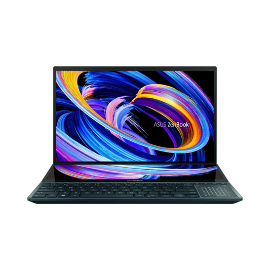 ASUS Zenbook Pro Duo 15 15.6" OLED Laptop, Intel Core i9-12900H, NVIDIA RTX 3070 Ti, 32GB RAM, 1TB SSD