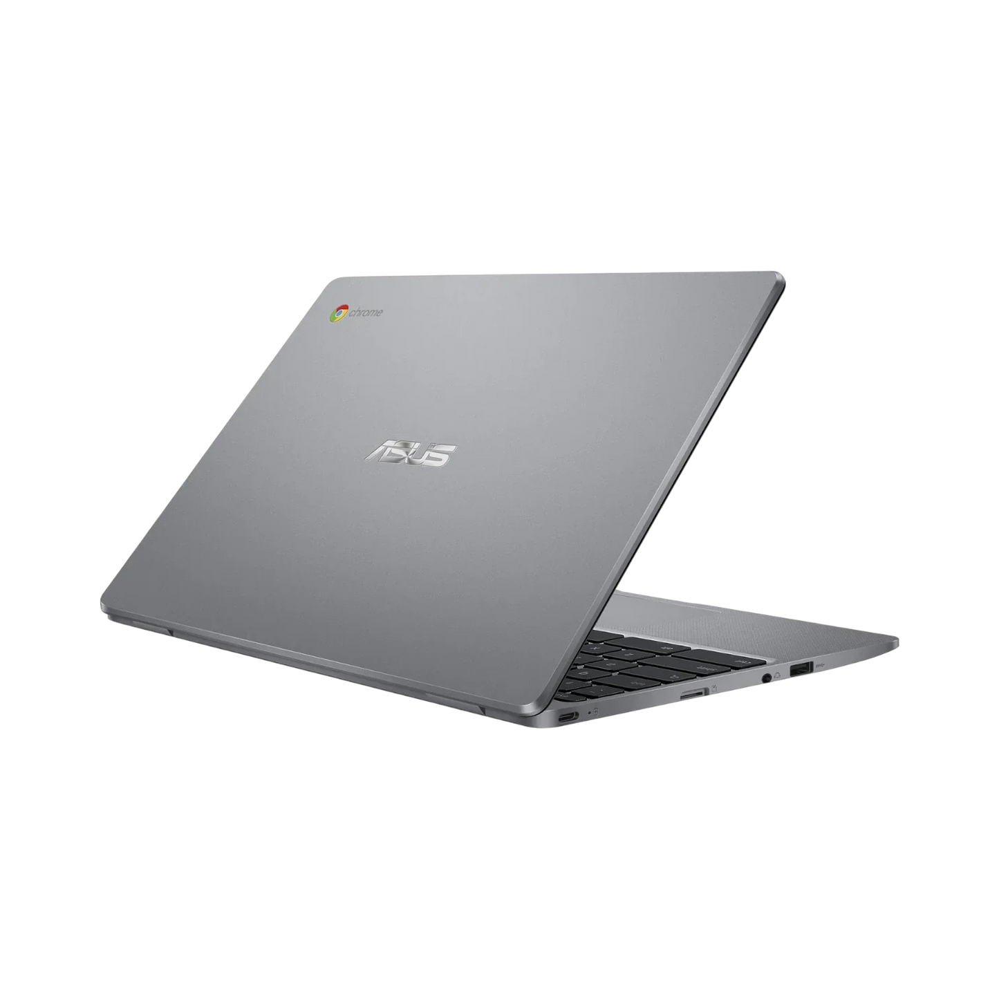 ASUS 11.6" Chromebook, Intel Celeron N3350, 4GB RAM, 32GB eMMC (Gray)