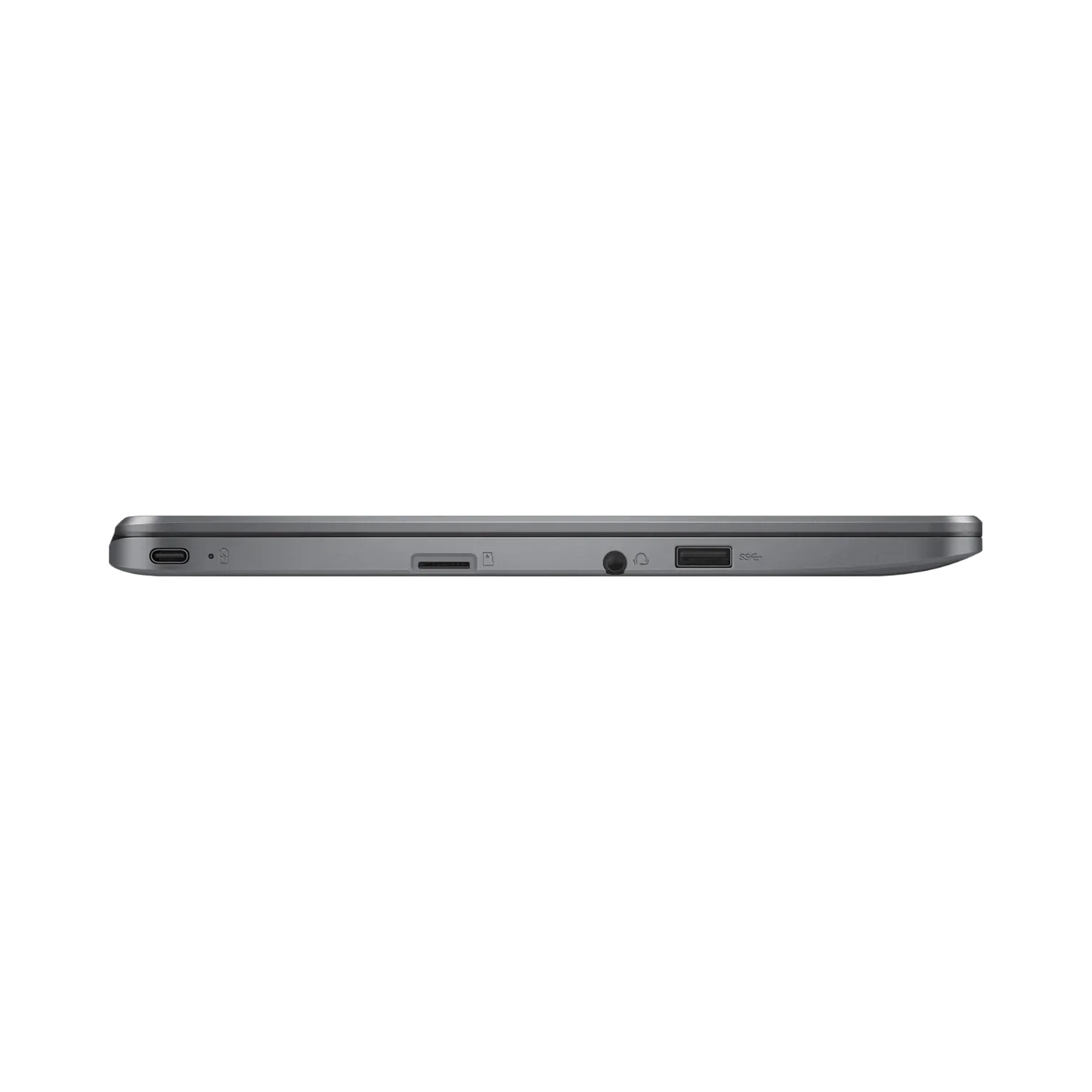 ASUS 11.6" Chromebook, Intel Celeron N3350, 4GB RAM, 32GB eMMC (Gray)