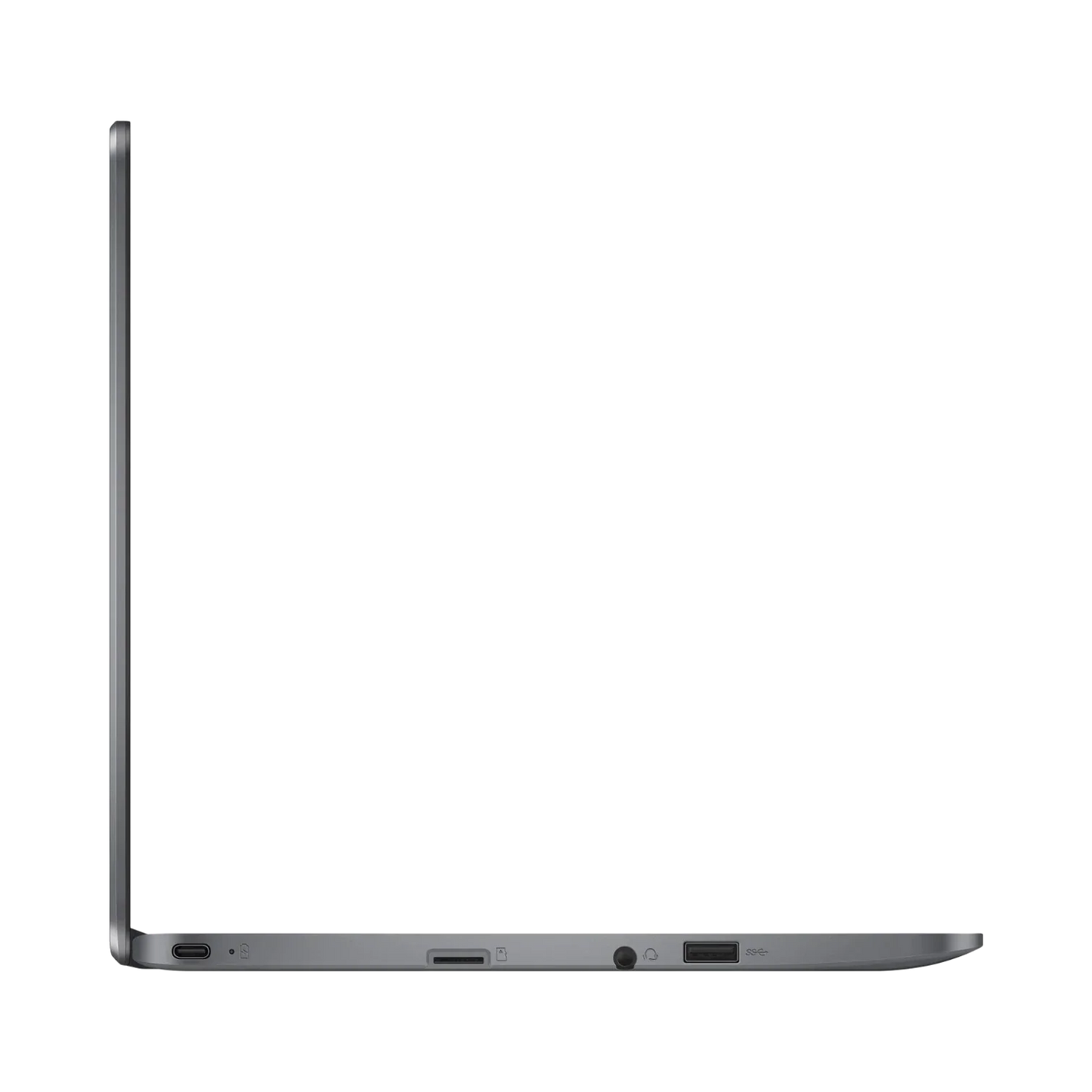 ASUS 11.6" Chromebook, Intel Celeron N3350, 4GB RAM, 32GB eMMC (Gray)