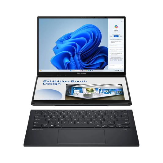ASUS Zenbook DUO UX8406 14" Multi-Touch Notebook, Intel Core Ultra 9 185H, 32GB RAM, 1TB SSD