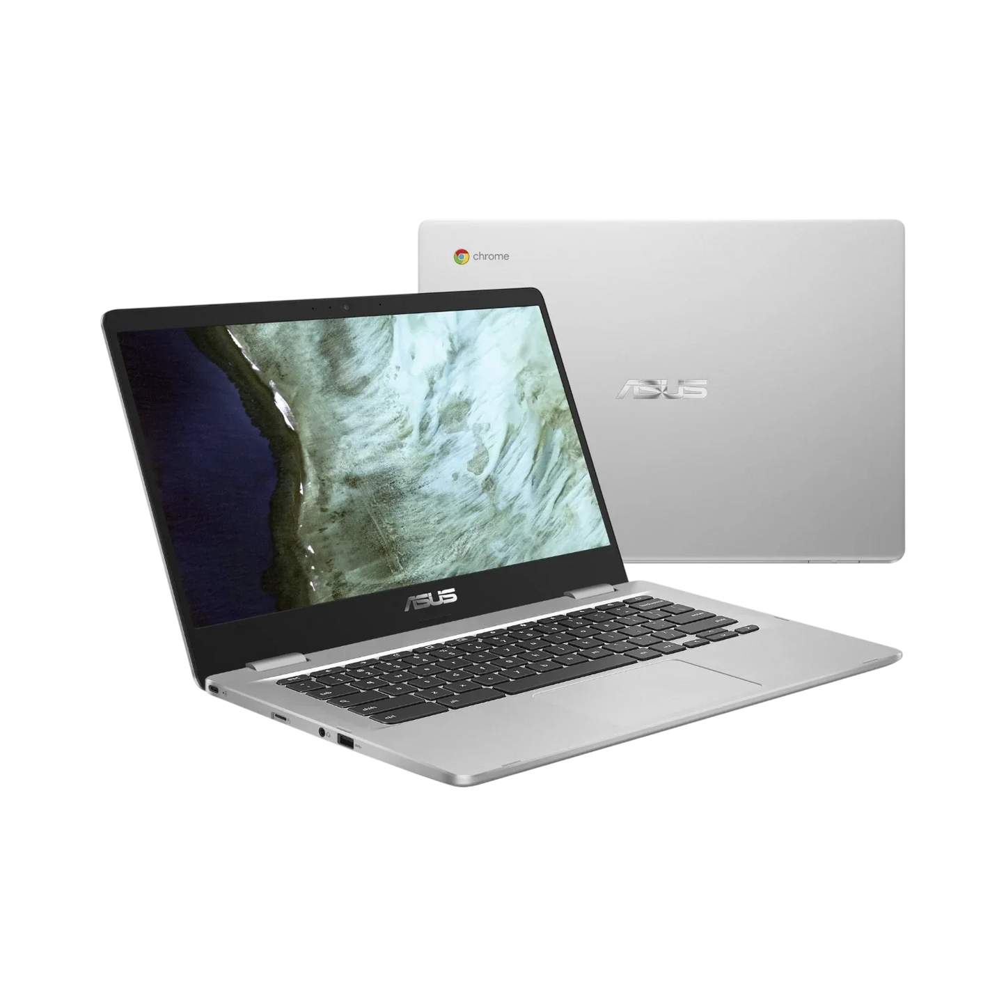ASUS Chromebook C423 14" Notebook, Intel Celeron N3350, 4GB RAM, 32GB eMMC