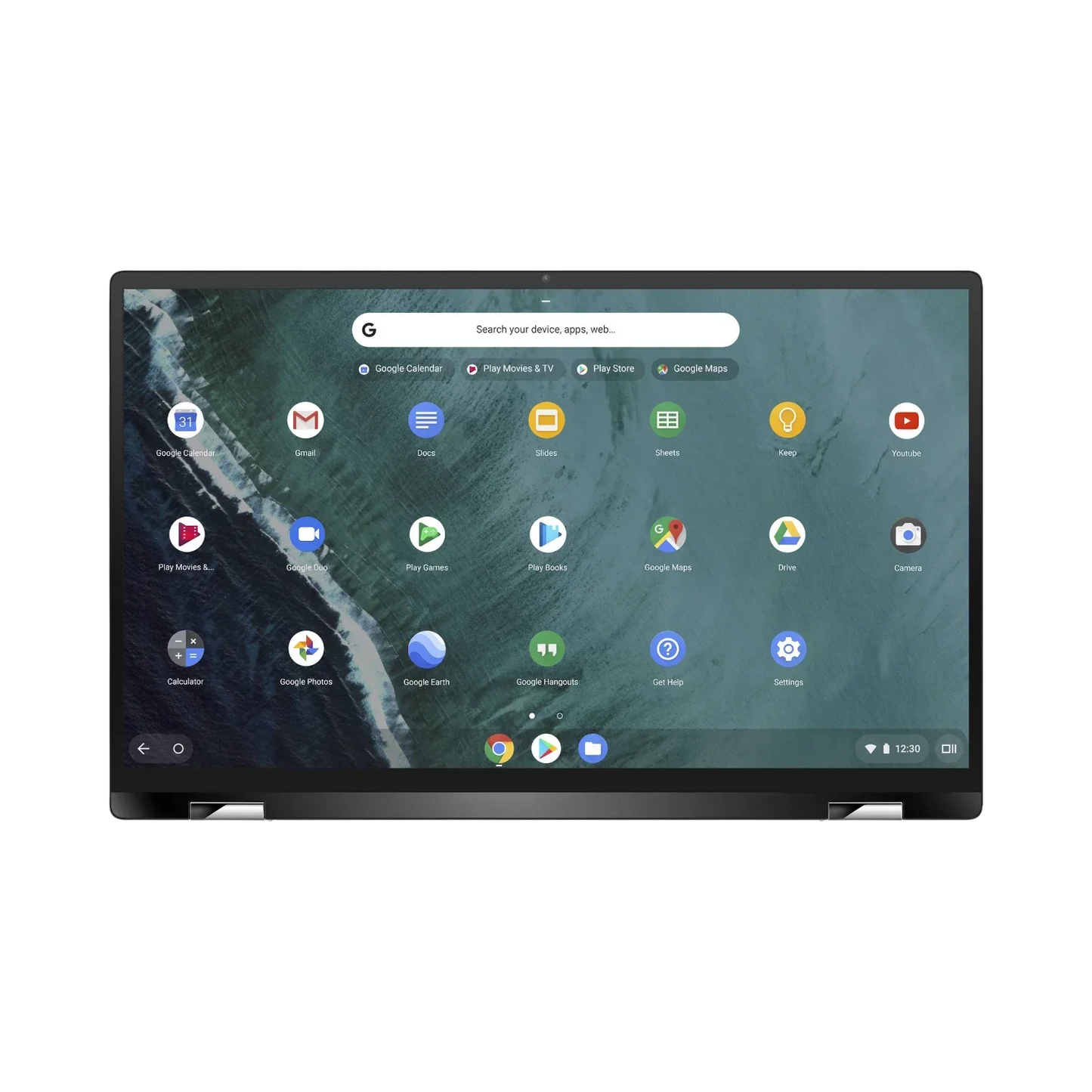 ASUS Chromebook Flip 14" Multi-Touch 2-in-1 Notebook, Intel Core m3-8100Y, 4GB RAM, 64GB eMMC