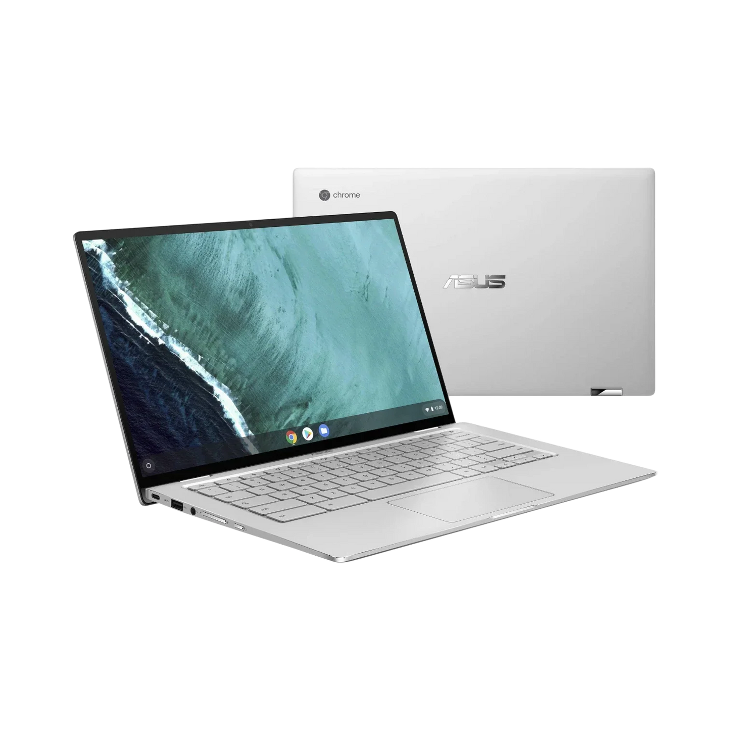 ASUS Chromebook Flip 14" Multi-Touch 2-in-1 Notebook, Intel Core m3-8100Y, 4GB RAM, 64GB eMMC