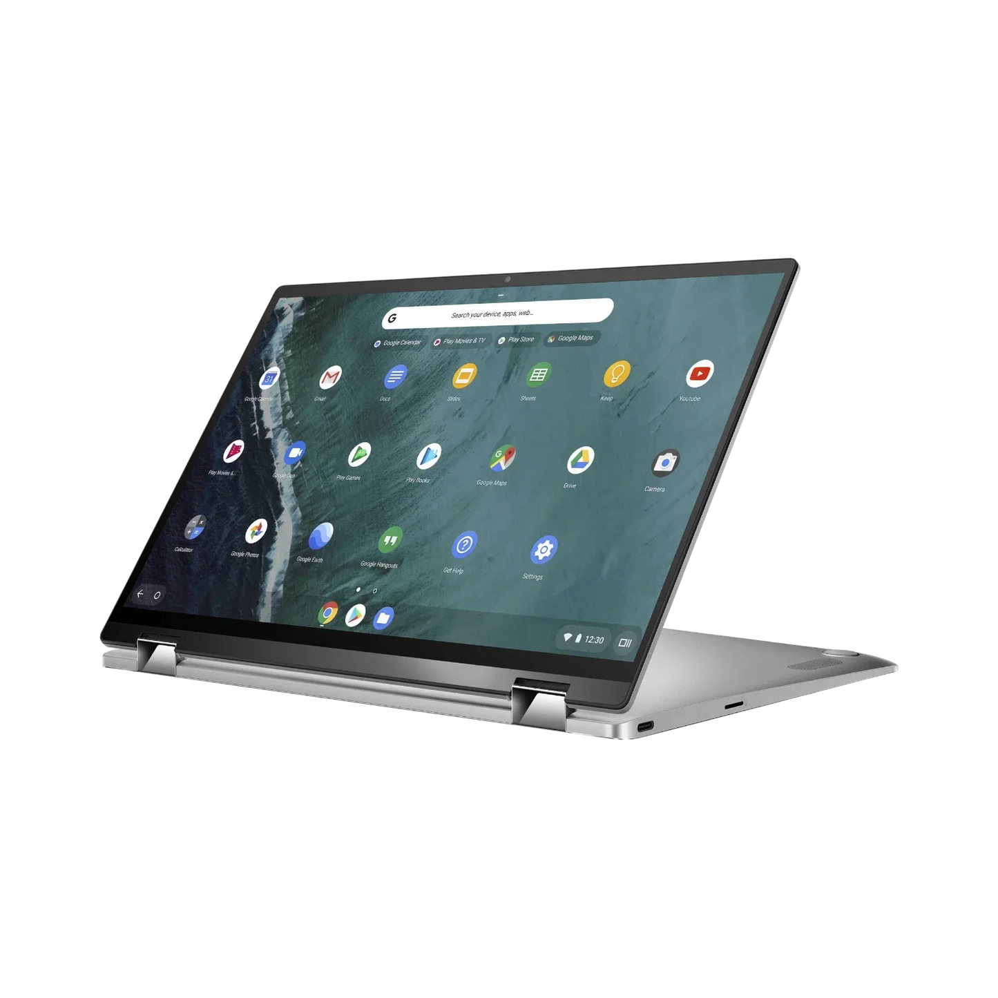 ASUS Chromebook Flip 14" Multi-Touch 2-in-1 Notebook, Intel Core m3-8100Y, 4GB RAM, 64GB eMMC