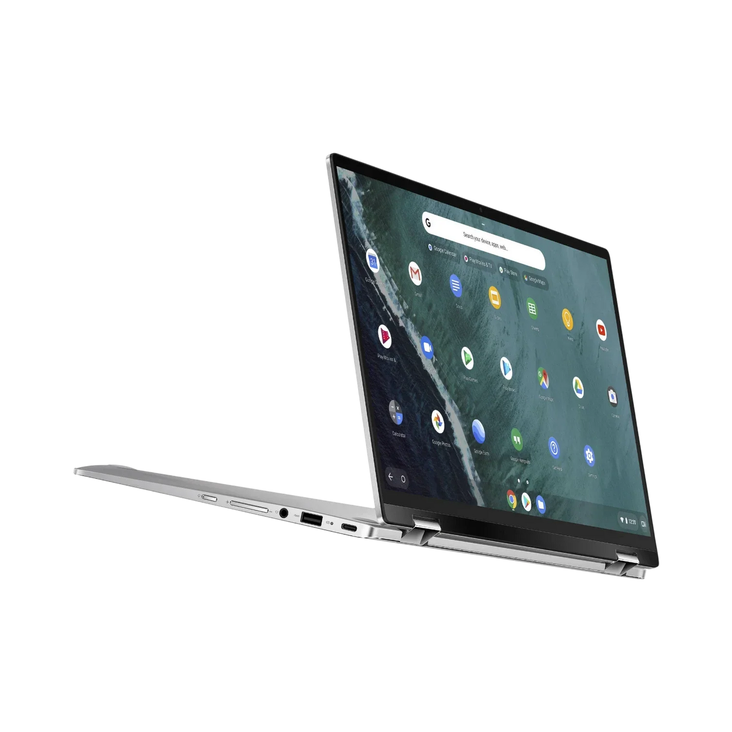 ASUS Chromebook Flip 14" Multi-Touch 2-in-1 Notebook, Intel Core m3-8100Y, 4GB RAM, 64GB eMMC