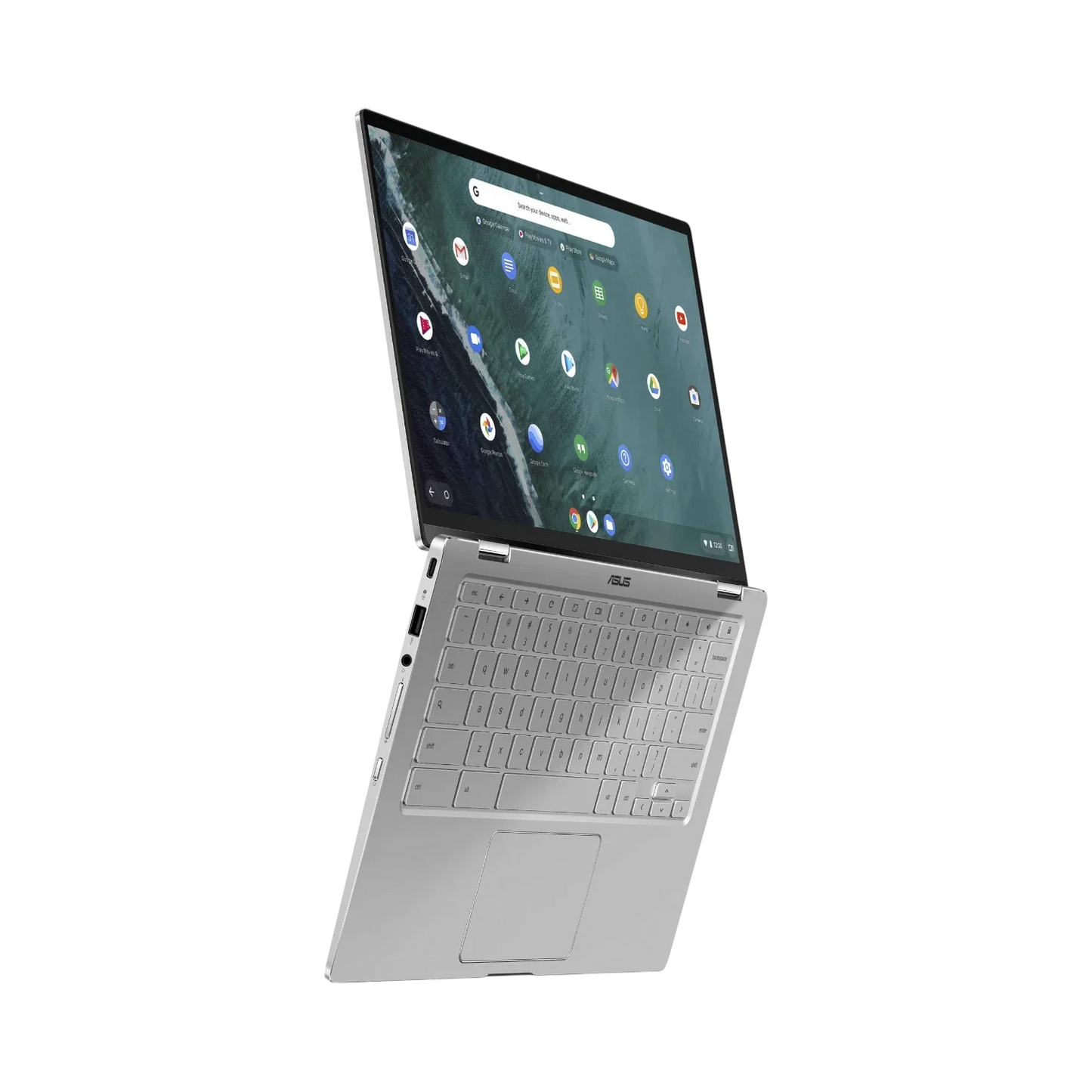 ASUS Chromebook Flip 14" Multi-Touch 2-in-1 Notebook, Intel Core m3-8100Y, 4GB RAM, 64GB eMMC