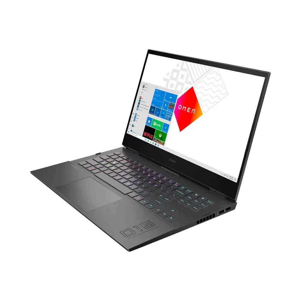 HP OMEN 16.1" Gaming Laptop, AMD Ryzen 7 5800H, NVIDIA RTX 3050 Ti, 16GB RAM, 512GB SSD