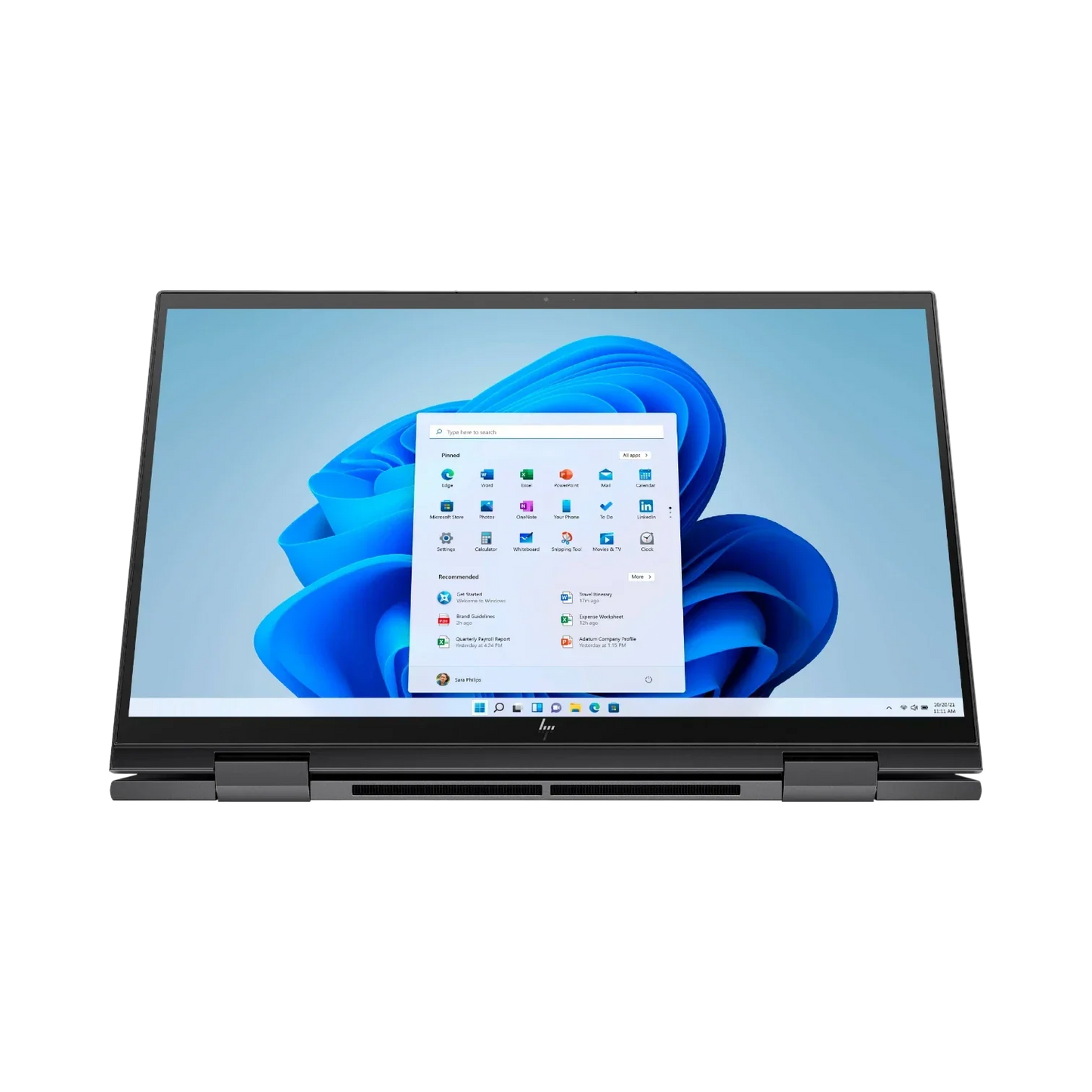 HP ENVY 15.6" 2-in-1 Touchscreen Laptop, AMD Ryzen 5 5500, 8GB RAM, 256GB SSD