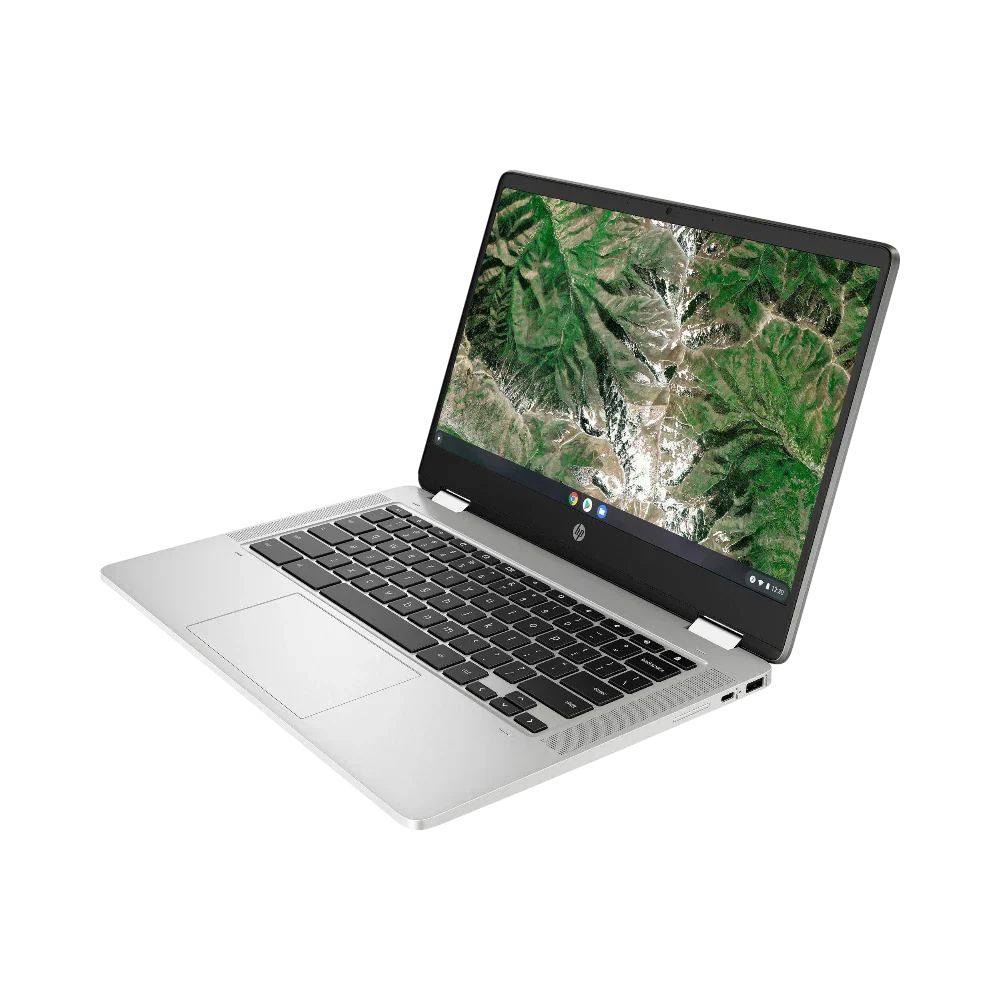 HP 14a-ca0040nr x360 14" 2-in-1 Chromebook, Intel Celeron N4020, 4GB DDR4 RAM, 32GB eMMC
