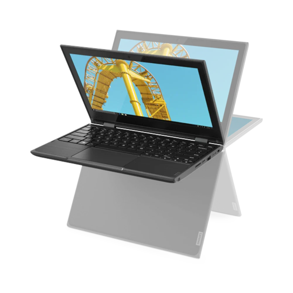Lenovo 300e 2nd Gen 11.6" Touchscreen Netbook, Intel Celeron N4120, 4GB RAM, 64GB Flash Memory