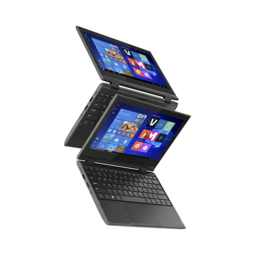 Lenovo 300e 2nd Gen 11.6" Touchscreen Netbook, Intel Celeron N4120, 4GB RAM, 64GB Flash Memory