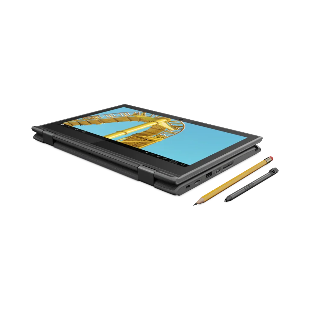 Lenovo 300e 2nd Gen 11.6" Touchscreen Netbook, Intel Celeron N4120, 4GB RAM, 64GB Flash Memory