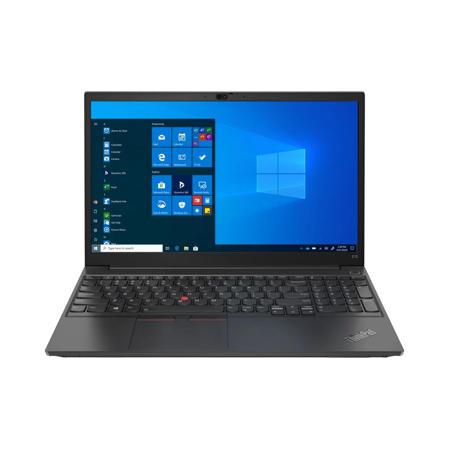 Lenovo ThinkPad E15 Gen 2 15.6" Laptop, Intel Core i5-1135G7, 8GB DDR4 RAM, 256GB SSD