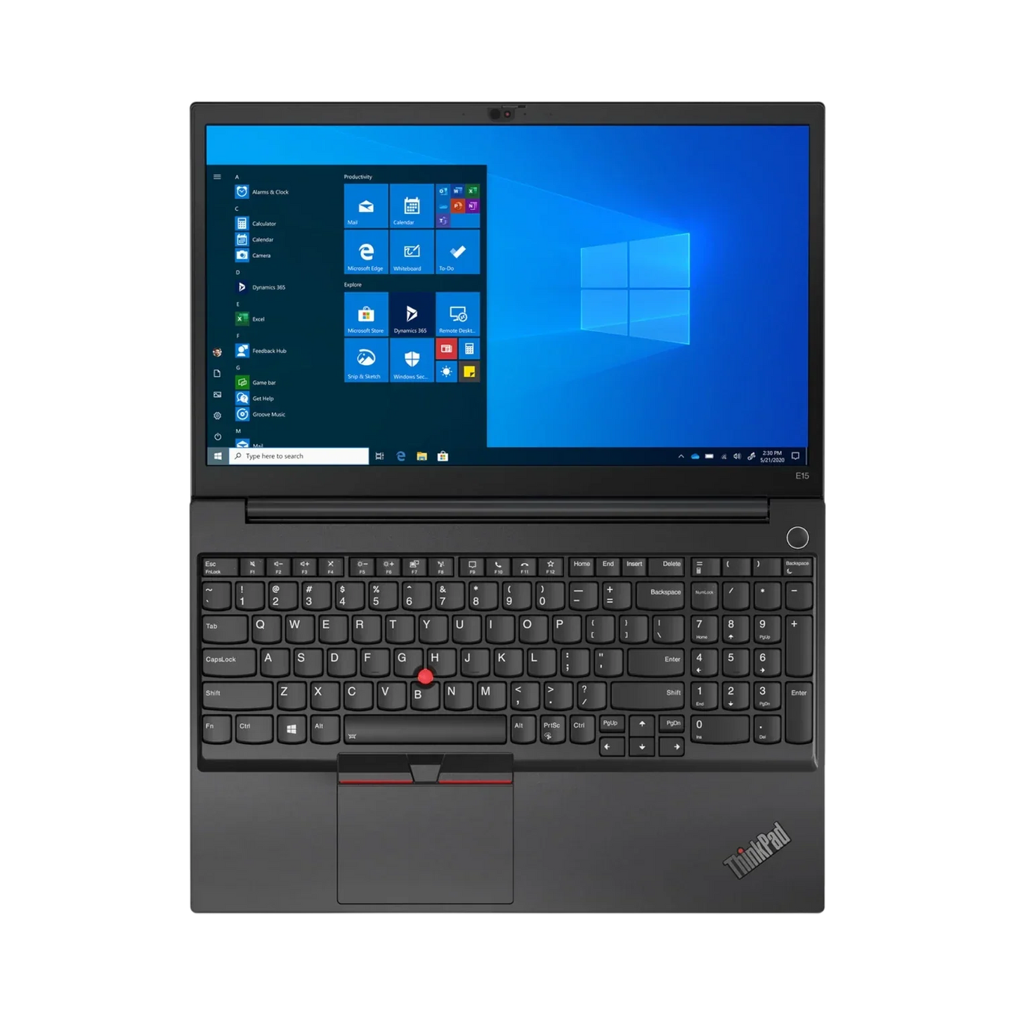 Lenovo ThinkPad E15 Gen 2 15.6" Laptop, Intel Core i5-1135G7, 8GB DDR4 RAM, 256GB SSD