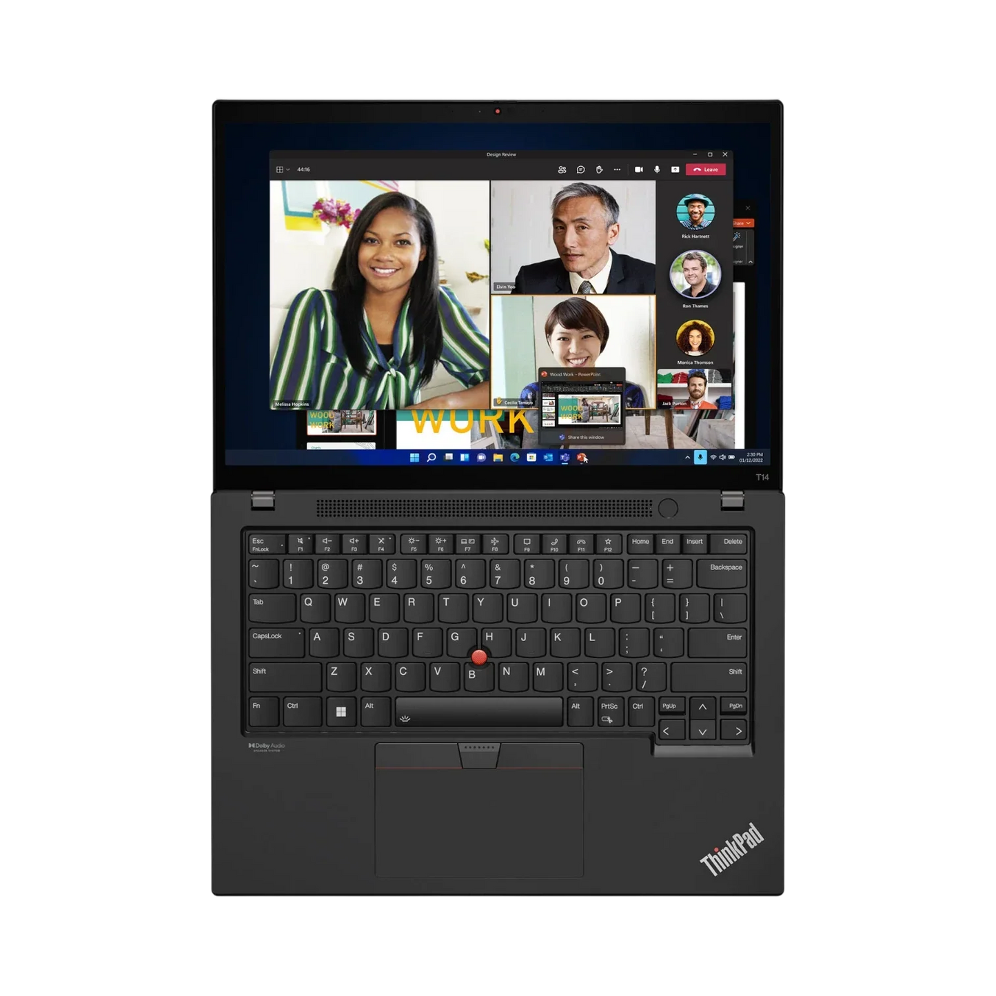 Lenovo ThinkPad T14 Gen 3 14" Notebook, Intel Core i5-1235U, 16GB DDR4 RAM, 512GB SSD