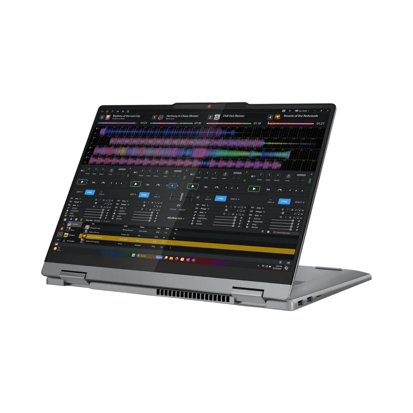 Lenovo IdeaPad 5  14" Multi-Touch 2-in-1 Laptop, Qualcomm Snapdragon X Plus, 16GB RAM, 1TB SSD
