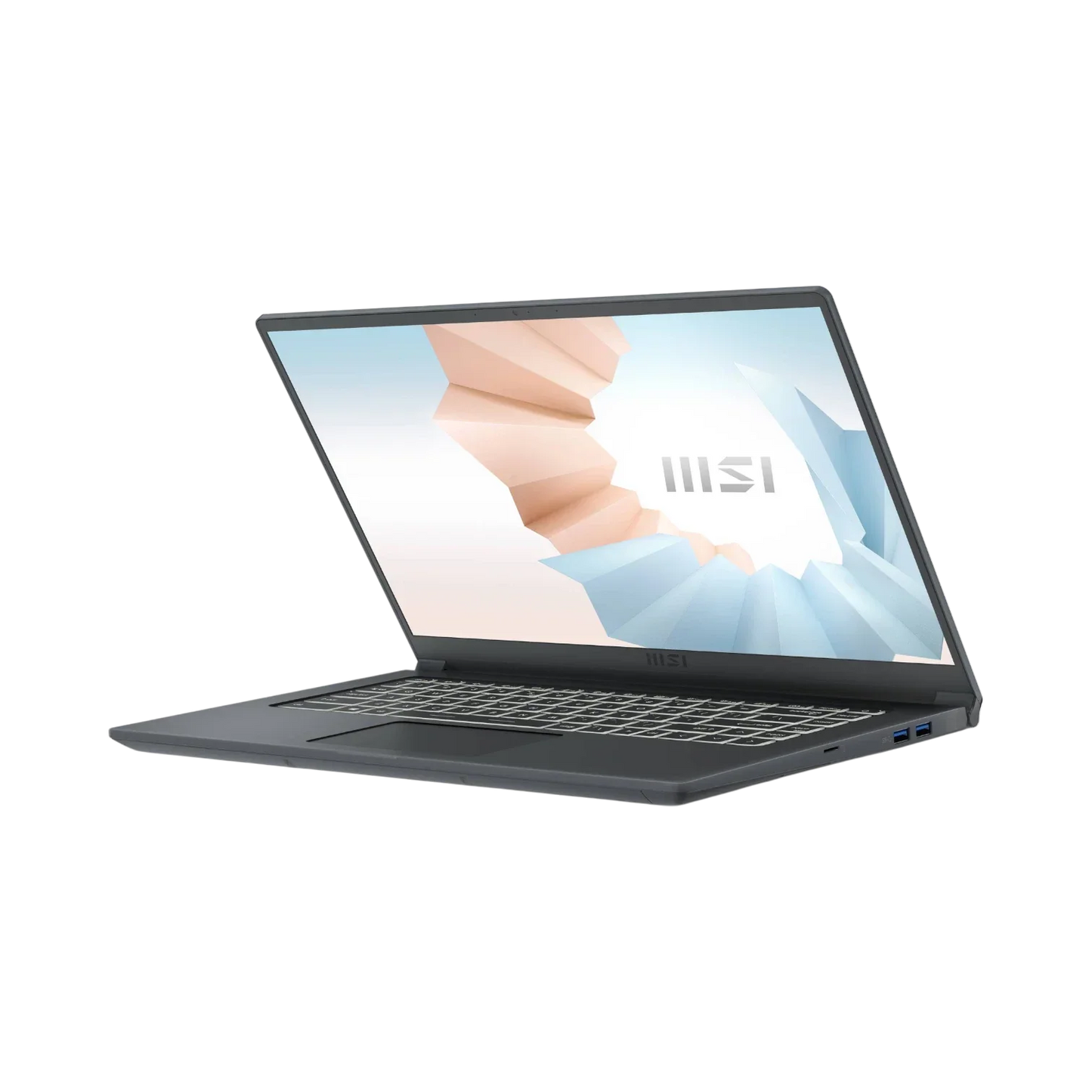 MSI Modern 15 15.6" Notebook, Intel Core i5-1155G7, 8GB DDR4 RAM, 512GB SSD (Carbon Gray)