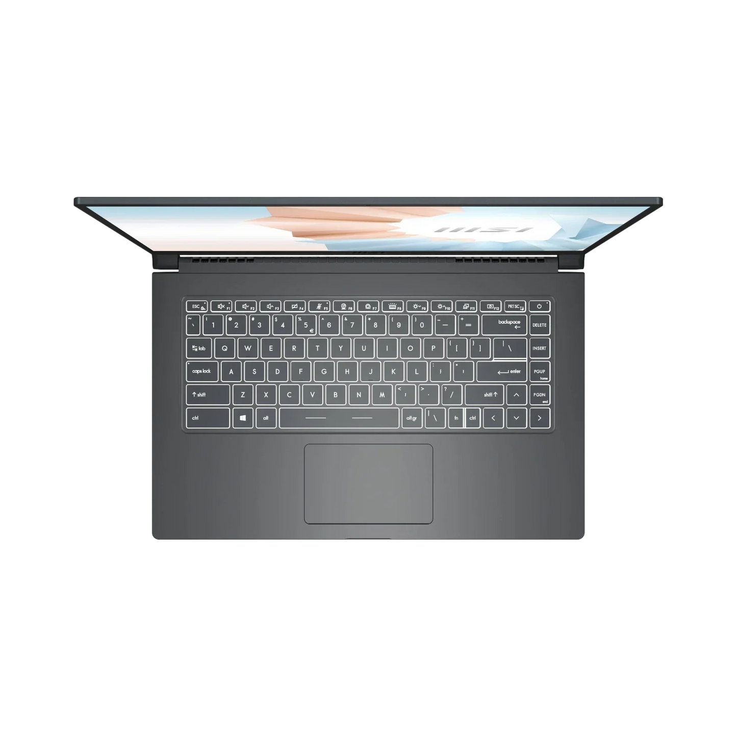 MSI Modern 15 15.6" Notebook, Intel Core i5-1155G7, 8GB DDR4 RAM, 512GB SSD (Carbon Gray)