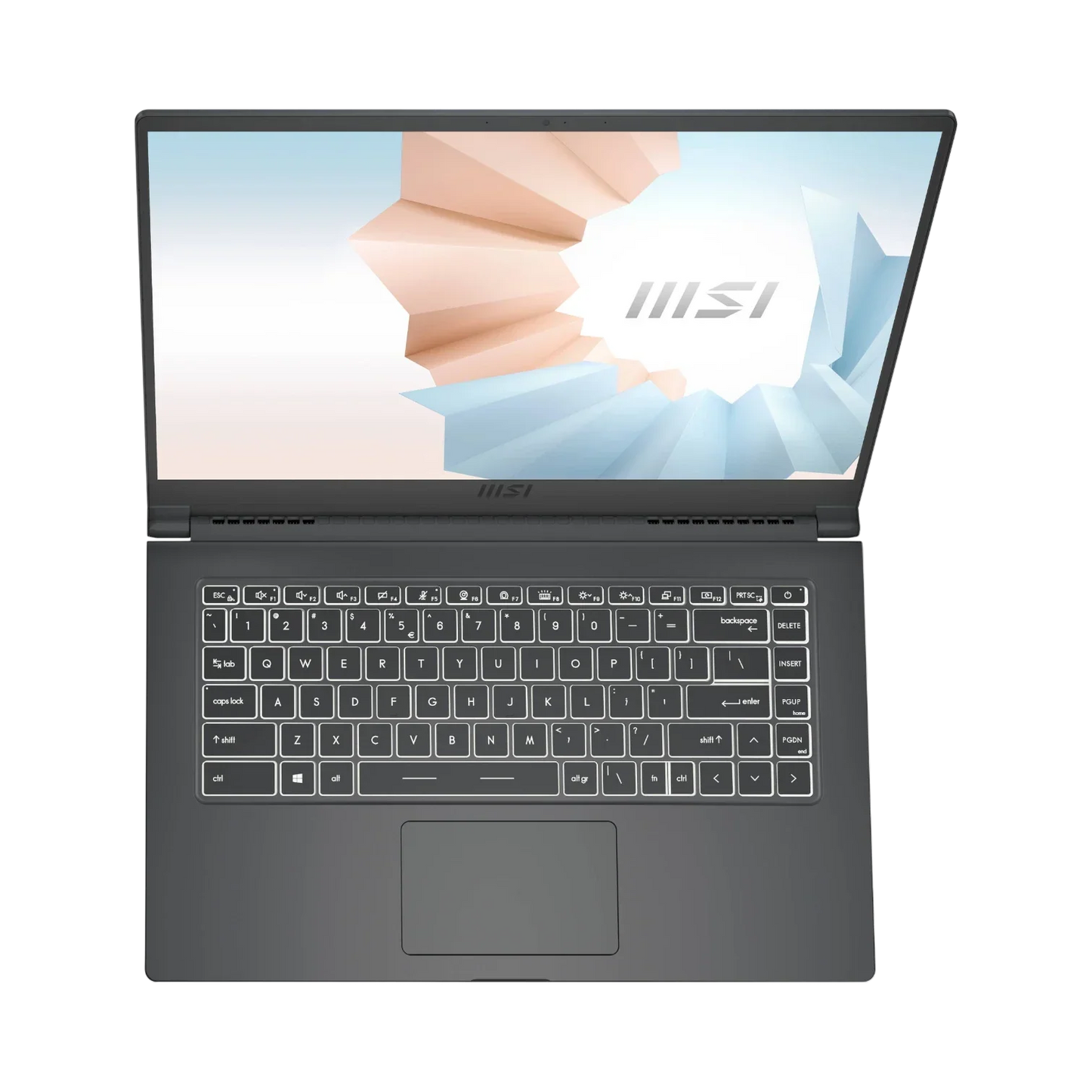 MSI Modern 15 15.6" Notebook, Intel Core i5-1155G7, 8GB DDR4 RAM, 512GB SSD (Carbon Gray)