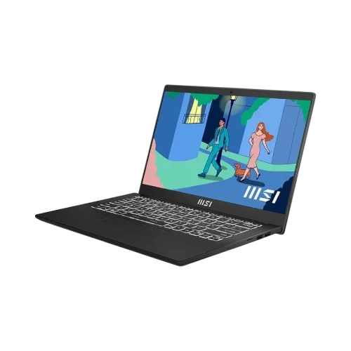 MSI Modern 14 14" Laptop, Intel Core i3-1215U, 8GB RAM, 128GB SSD