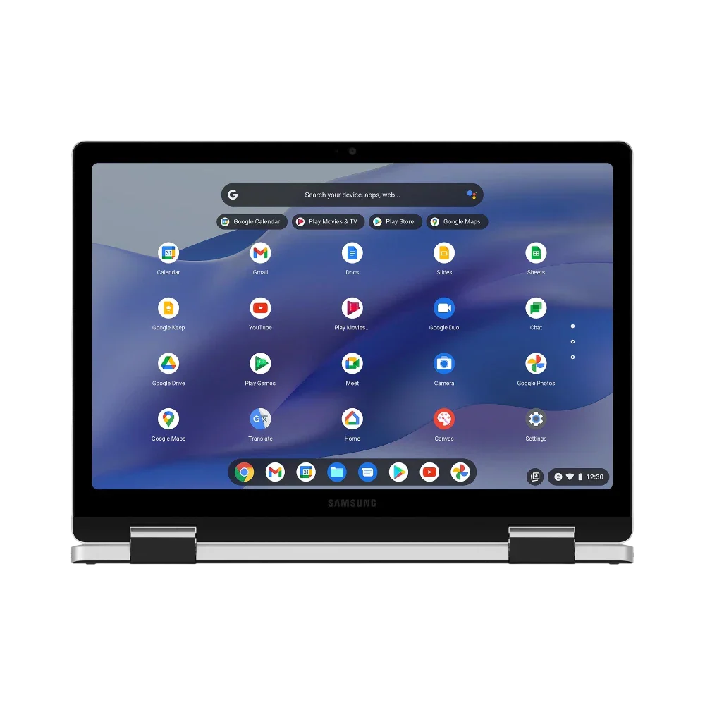 Samsung Galaxy Chromebook 2 360 12.4" 2-in-1 Notebook, Intel Celeron N4500, 4GB RAM, 64GB SSD