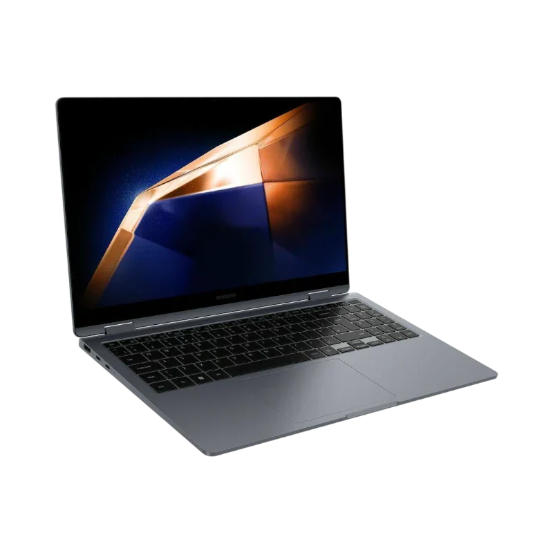 Samsung Galaxy Book4 360 15.6" 2-in-1 Notebook, Intel Core i5-120U, 16GB, 256GB SSD (Moonstone Gray)
