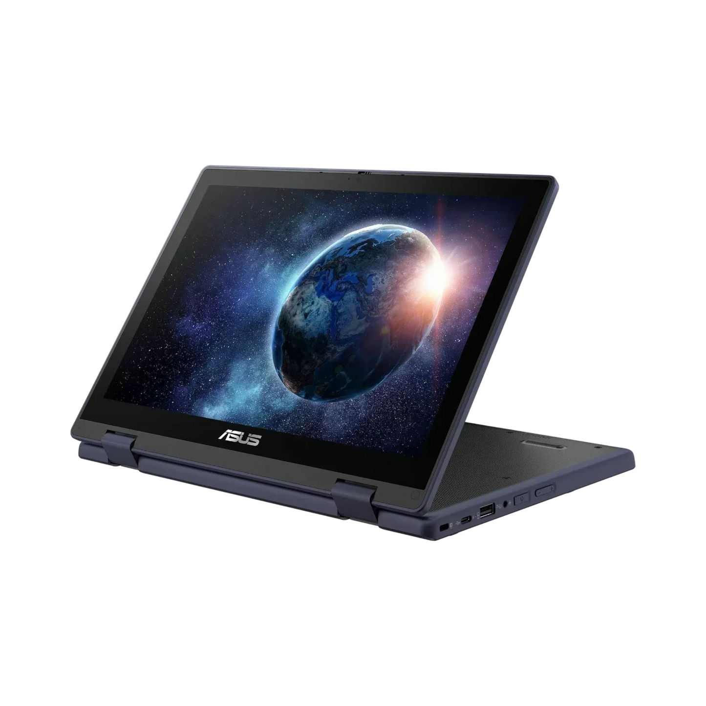 ASUS BR1204F BR1204FTA-YS14T 12.2" Touchscreen Rugged Convertible 2 in 1 Notebook, Intel N150, 4GB RAM, 128GB SSD (Mineral Gray)