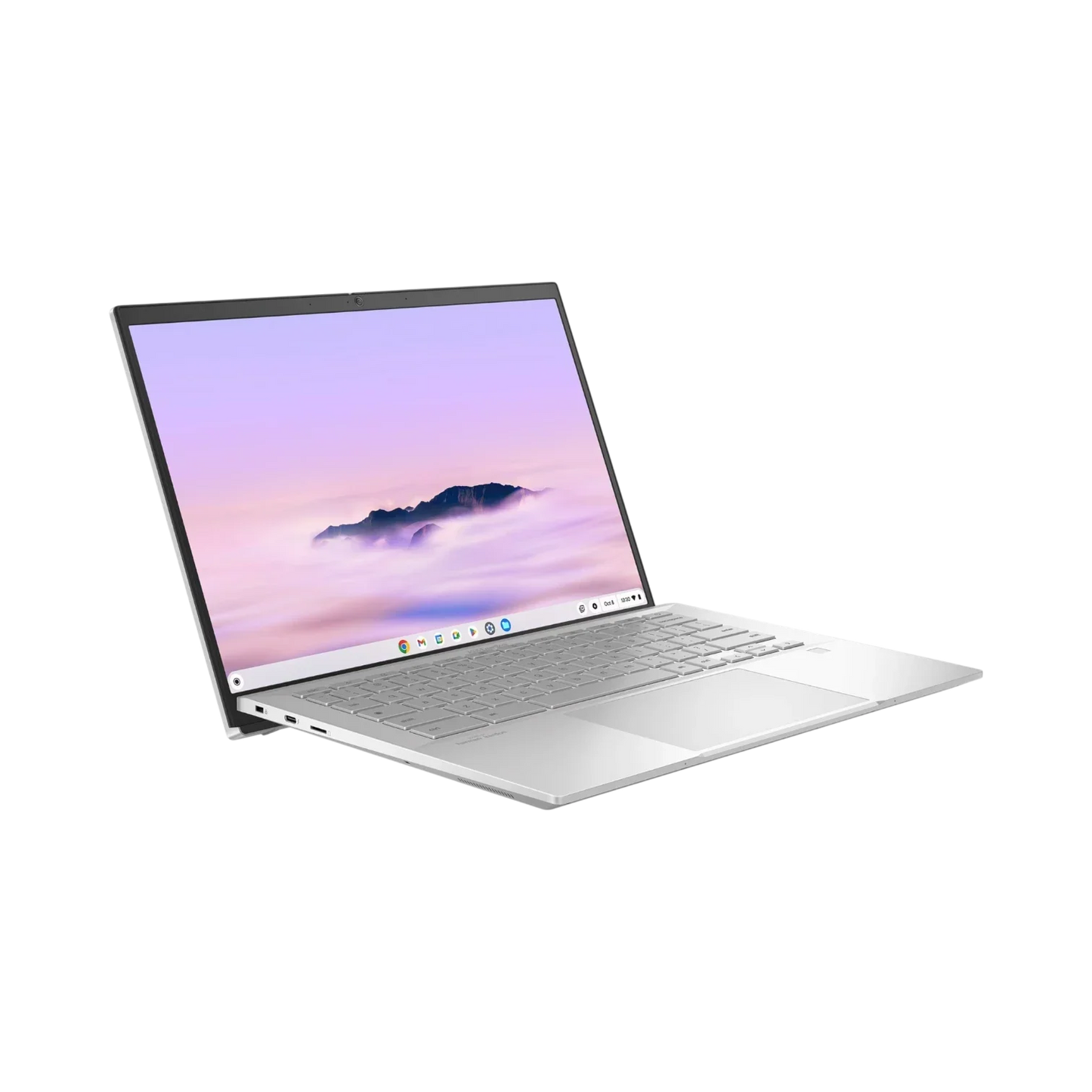 ASUS ExpertBook CX54 Chromebook Plus Enterprise 14" Notebook, Intel Core Ultra 5 115U, 8GB RAM, 256GB SSD (Fog Silver)