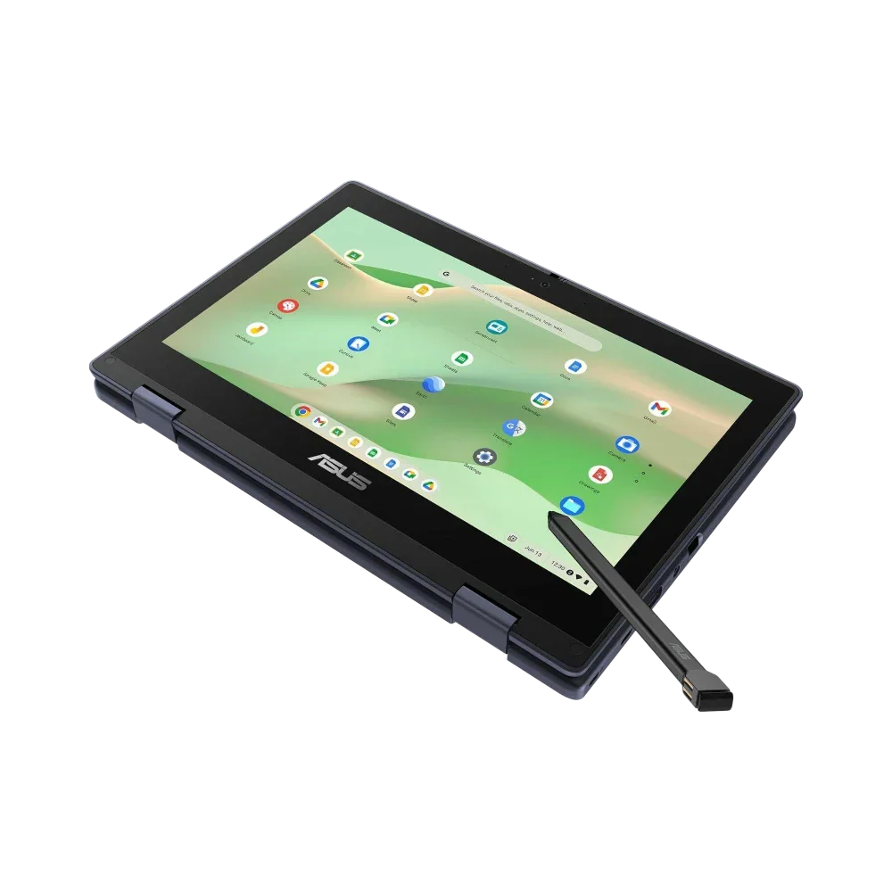 ASUS Chromebook Flip CR11 11.6" 2-in-1 Touchscreen Laptop, Intel N100, 8GB RAM, 64GB Flash Memory