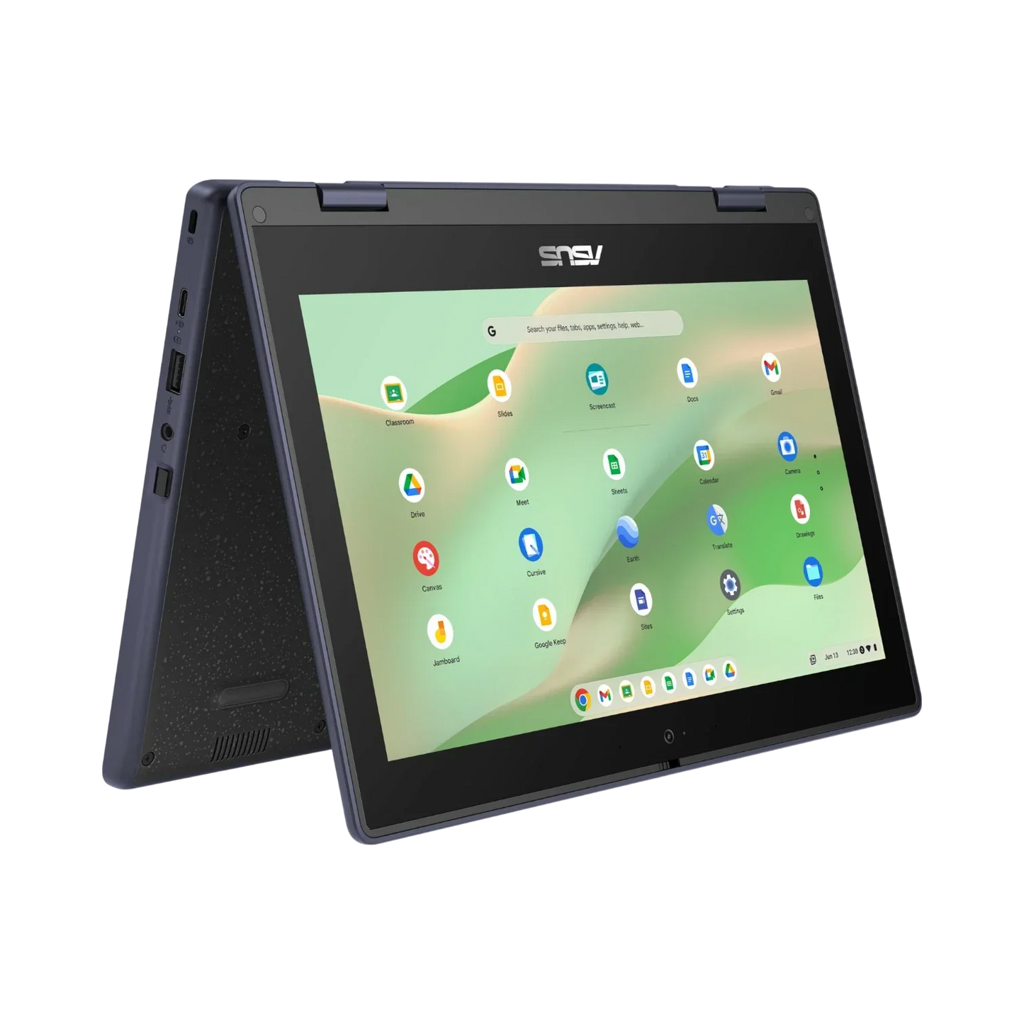 ASUS Chromebook CR11 Flip 11.6" Touchscreen 2 in 1 Chromebook, Intel N150, 4GB RAM, 32GB Flash Memory (Mineral Gray)