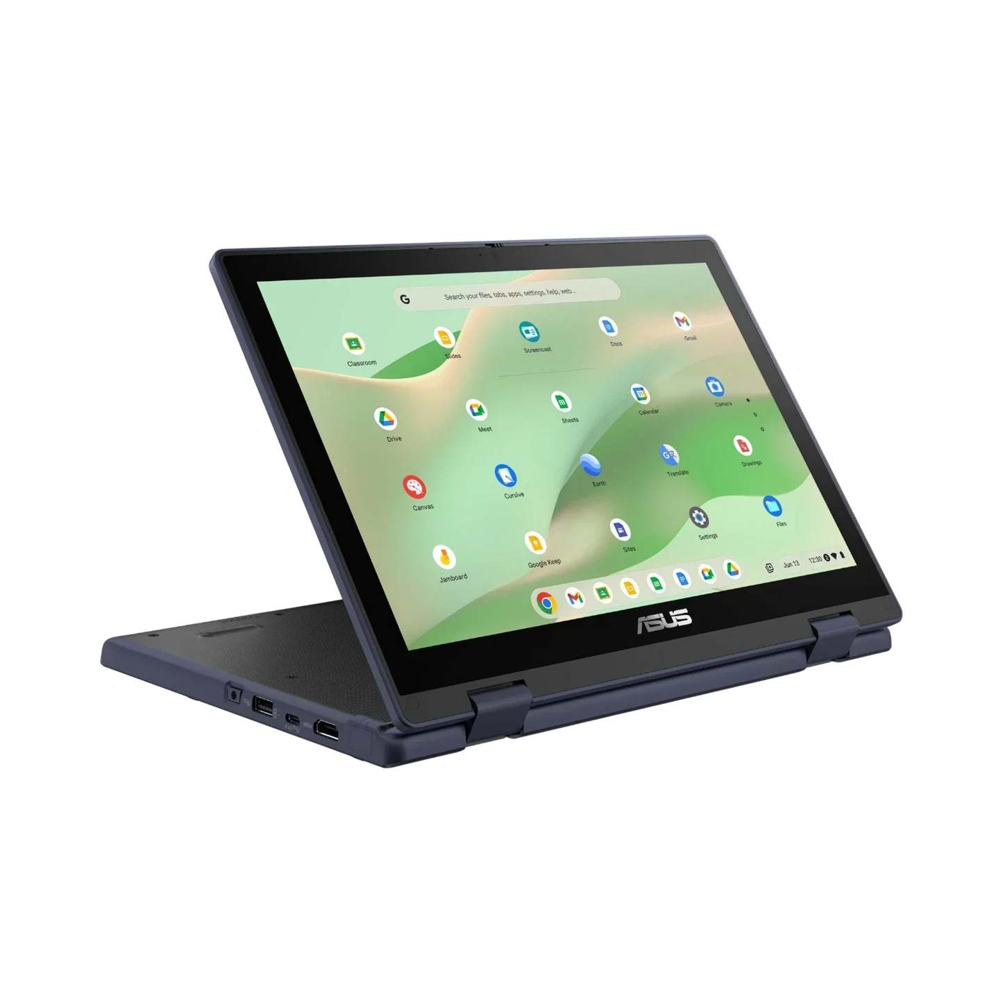 ASUS Chromebook CZ12 Flip 12.2" Notebook, MediaTek Kompanio 520, 8GB RAM, 64GB eMMC