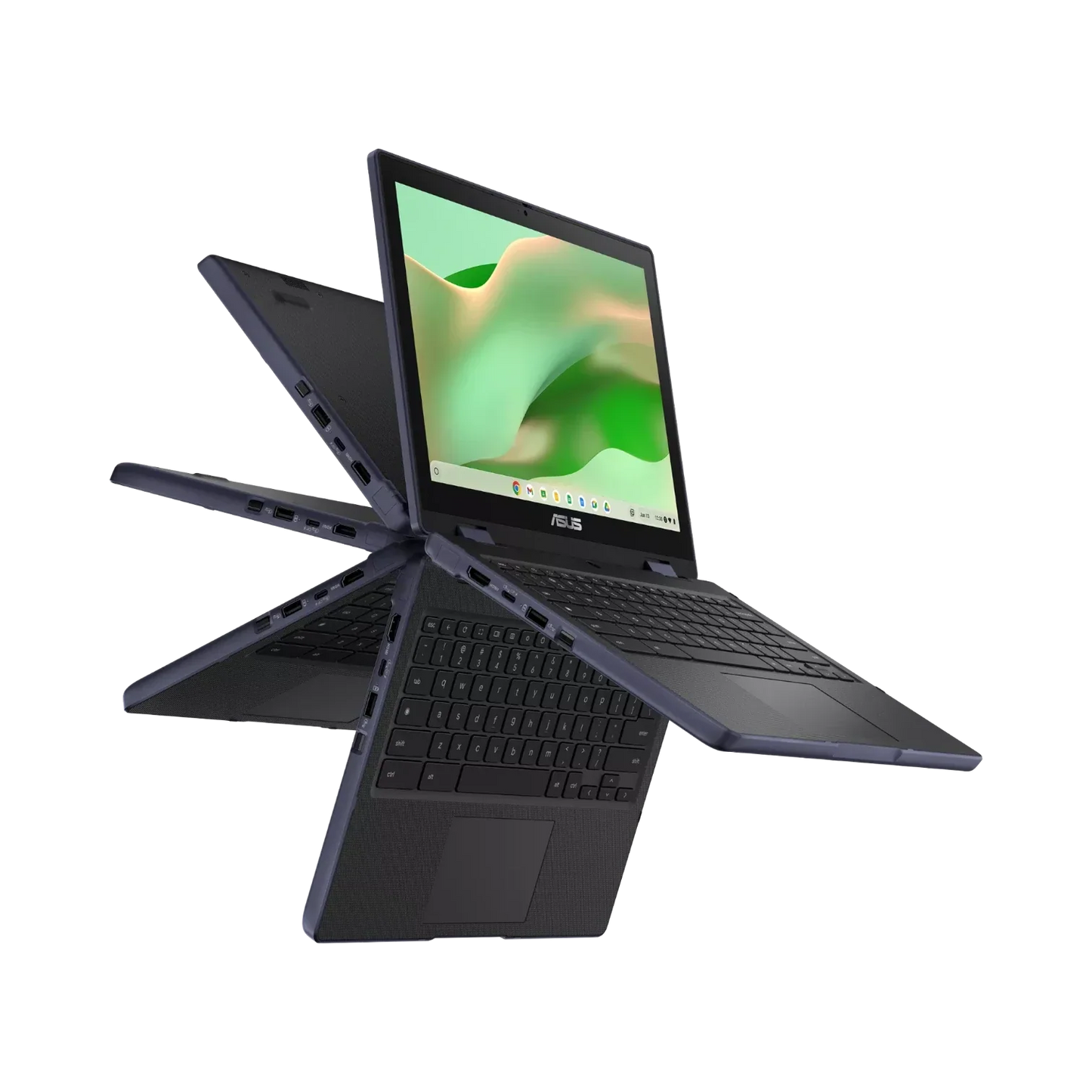 ASUS Chromebook CZ12 Flip 12.2" Notebook, MediaTek Kompanio 520, 8GB RAM, 64GB eMMC