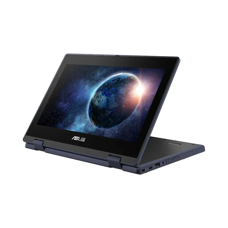 ASUS 2024 BR1104F 11.6" Touchscreen 2-in-1 Notebook, Intel N150, 4GB RAM, 128GB SSD