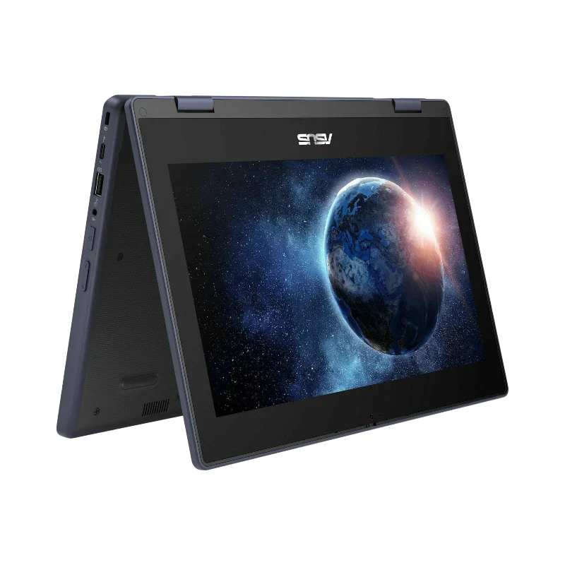 ASUS 2024 BR1104F 11.6" Touchscreen 2-in-1 Notebook, Intel N150, 4GB RAM, 128GB SSD