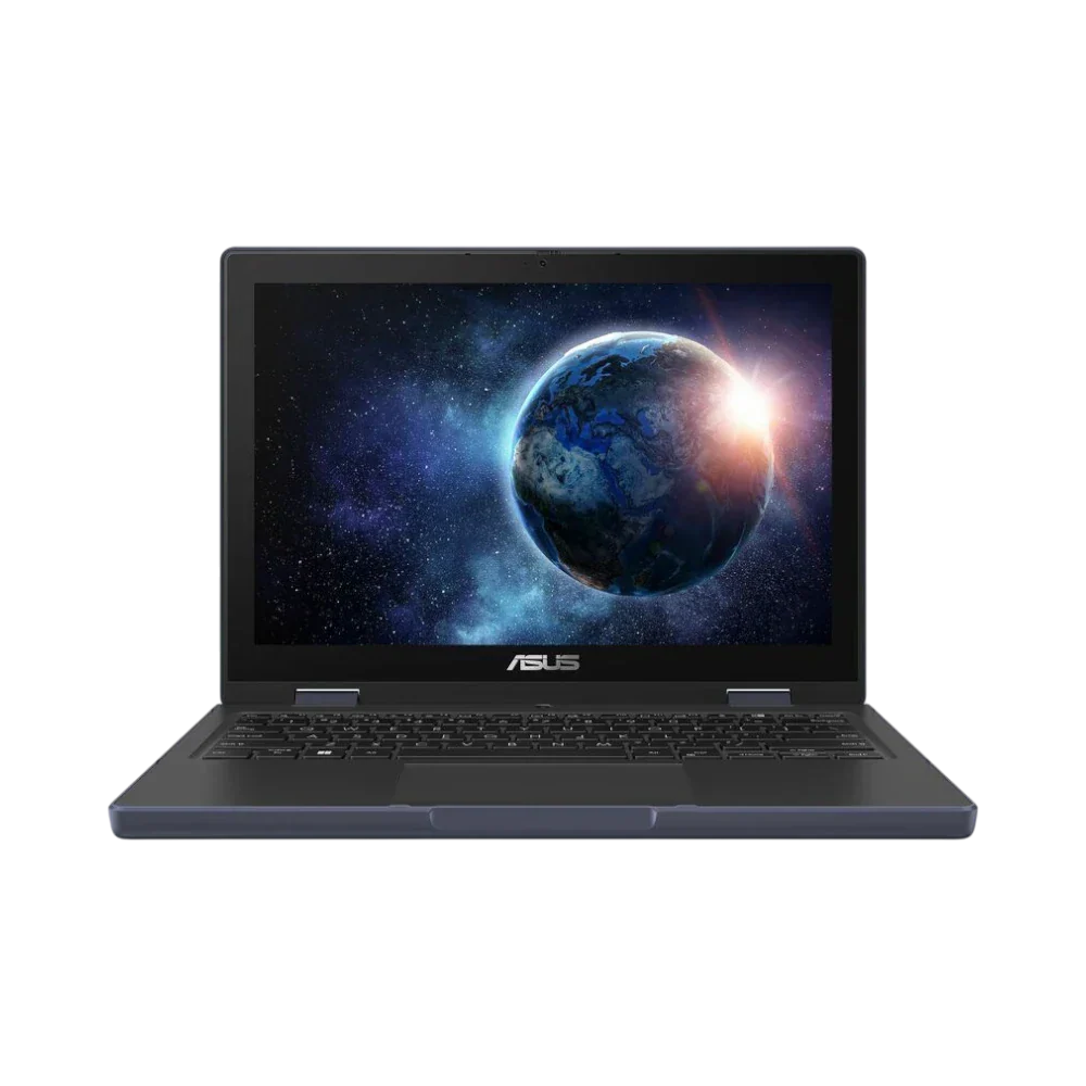 ASUS BR1204F 12.2" Touchscreen Rugged 2-in-1 Notebook, Intel N250, 8GB RAM, 128GB SSD (Mineral Gray)