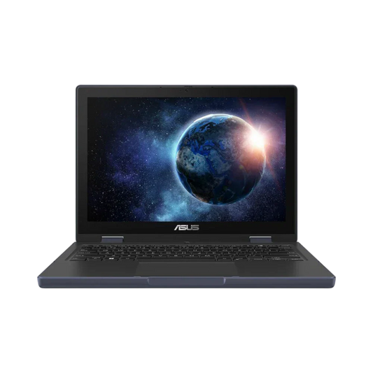 ASUS BR1204F 12.2" Touchscreen Rugged 2-in-1 Notebook, Intel N250, 8GB RAM, 128GB SSD (Mineral Gray)