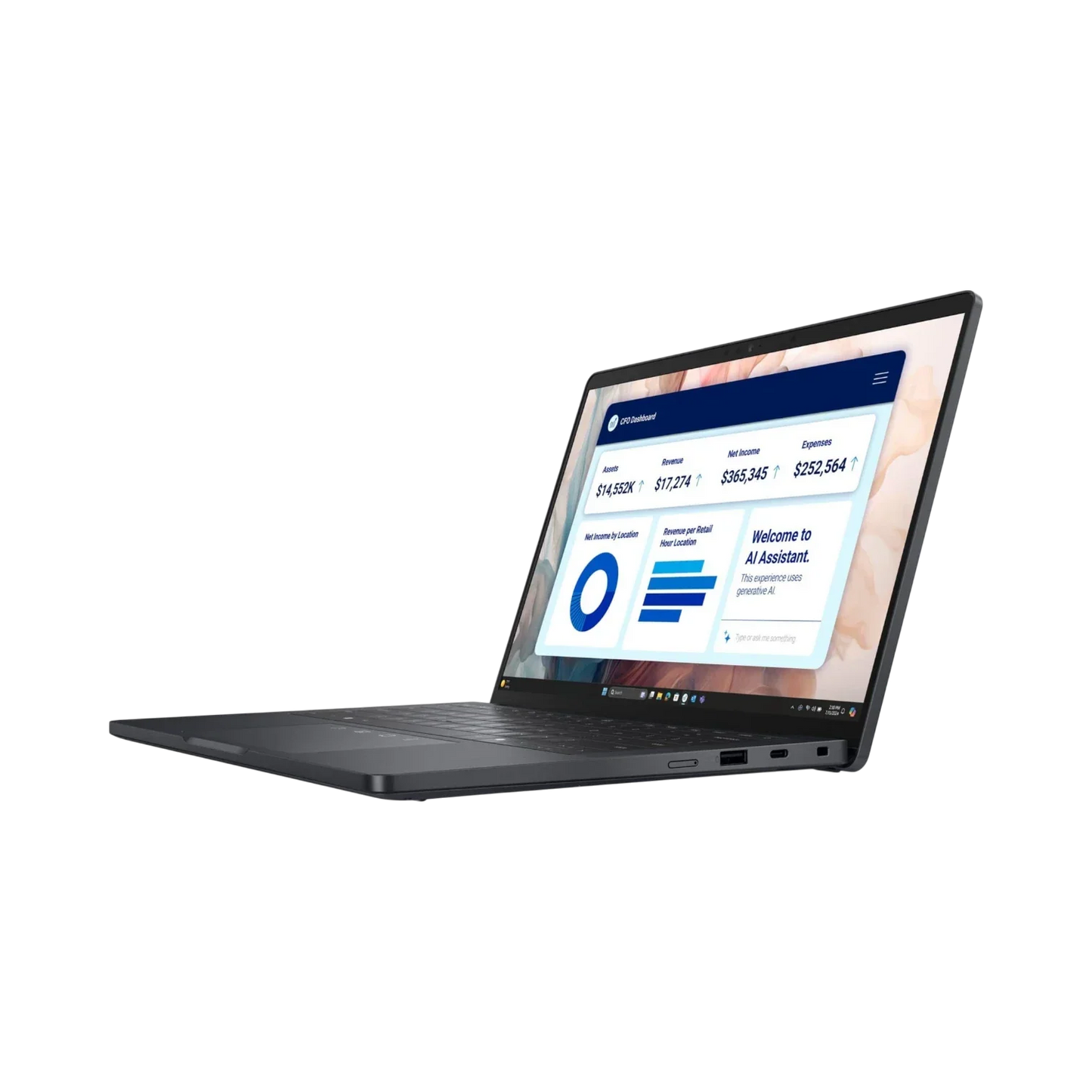 Dell Pro 13 PA13250 13.3" Notebook, Intel Core Ultra 7 268V, 32GB RAM, 512GB SSD