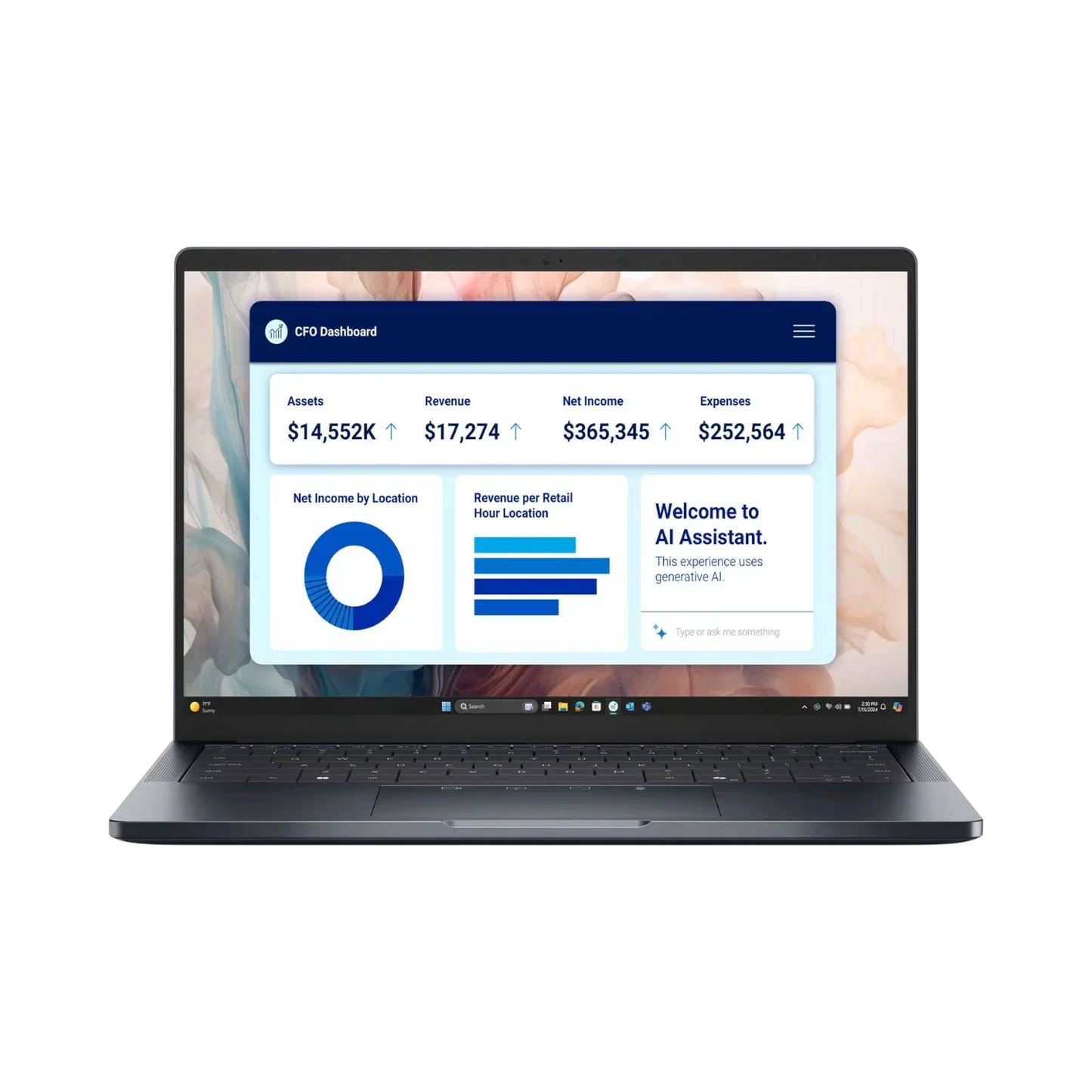 Dell Pro 14 14" Premium Laptop, Intel Core Ultra 7 268V, 32GB RAM, 512GB SSD